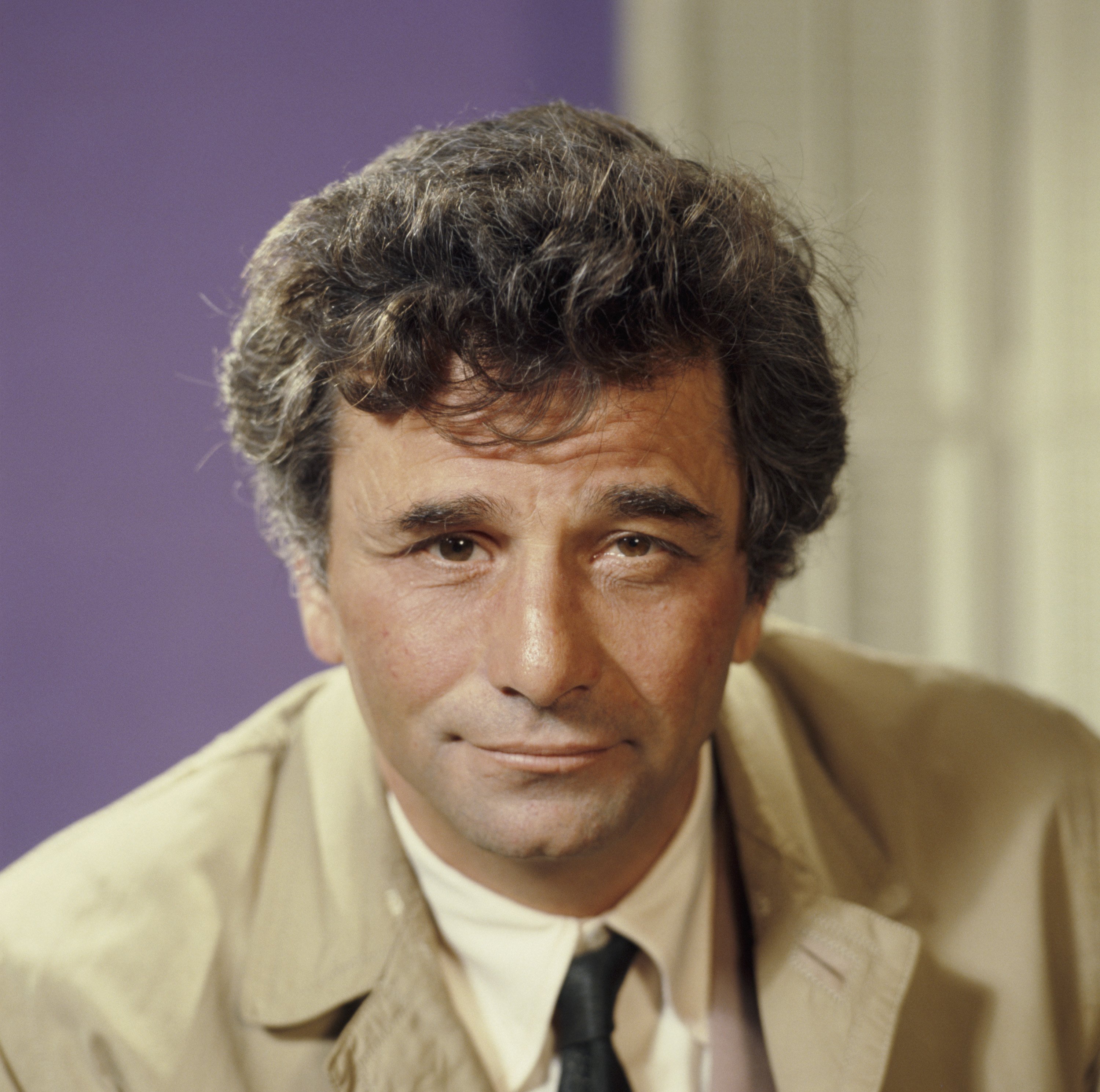 Veteran actor Peter Falk during his 1968 role as Lieutenant Columbo. | Photo: Getty Images