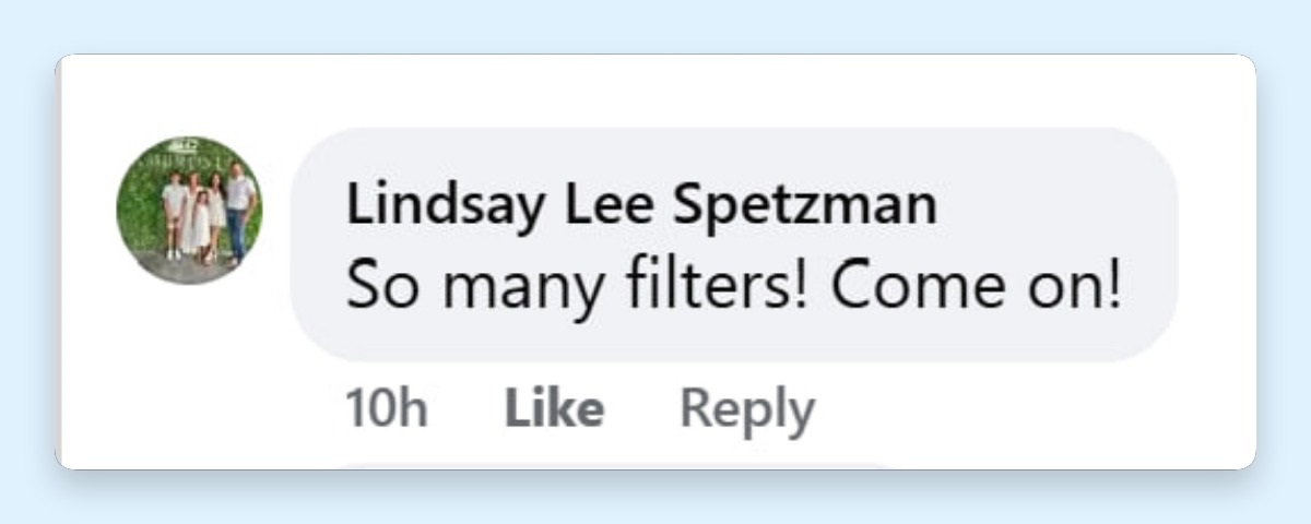 While some netizens were quick to compliment her for looking youthful, others were suspicious and voiced their criticism. | Source: Facebokk/Page Six