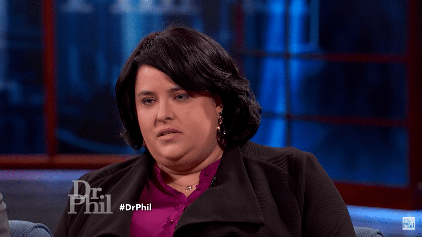 Jeanine on the "Dr. Phil" show on December 19, 2019 | Source: YouTube/Dr. Phil