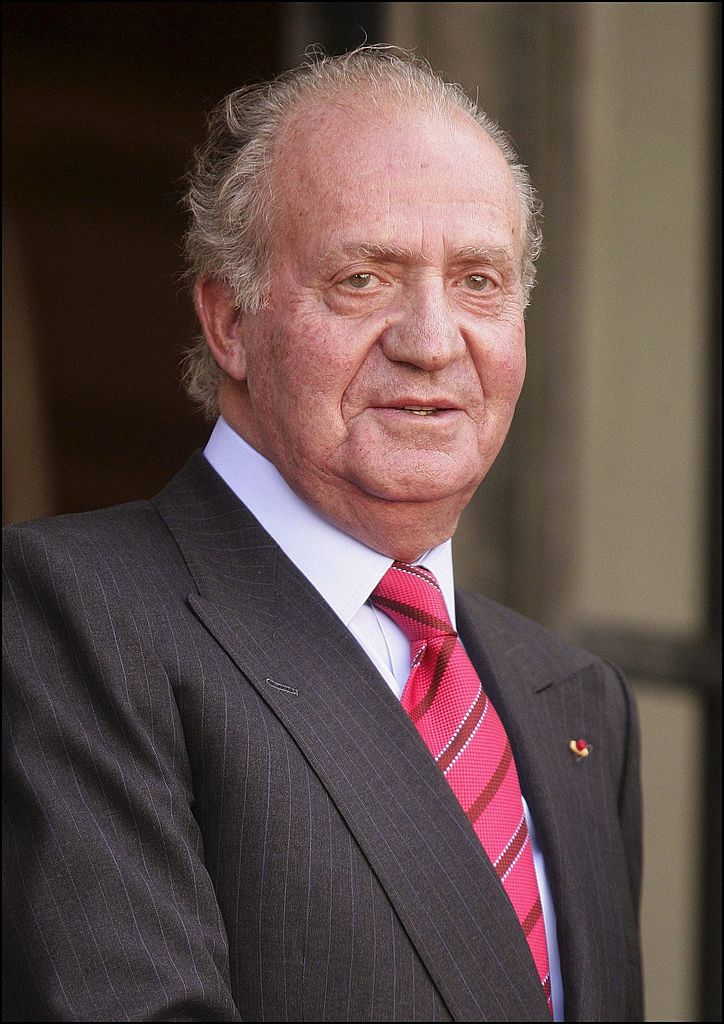 El Rey Juan Carlos en el Palacio del Elíseo en París, Francia, el 27 de marzo de 2006.| Foto: Getty Images