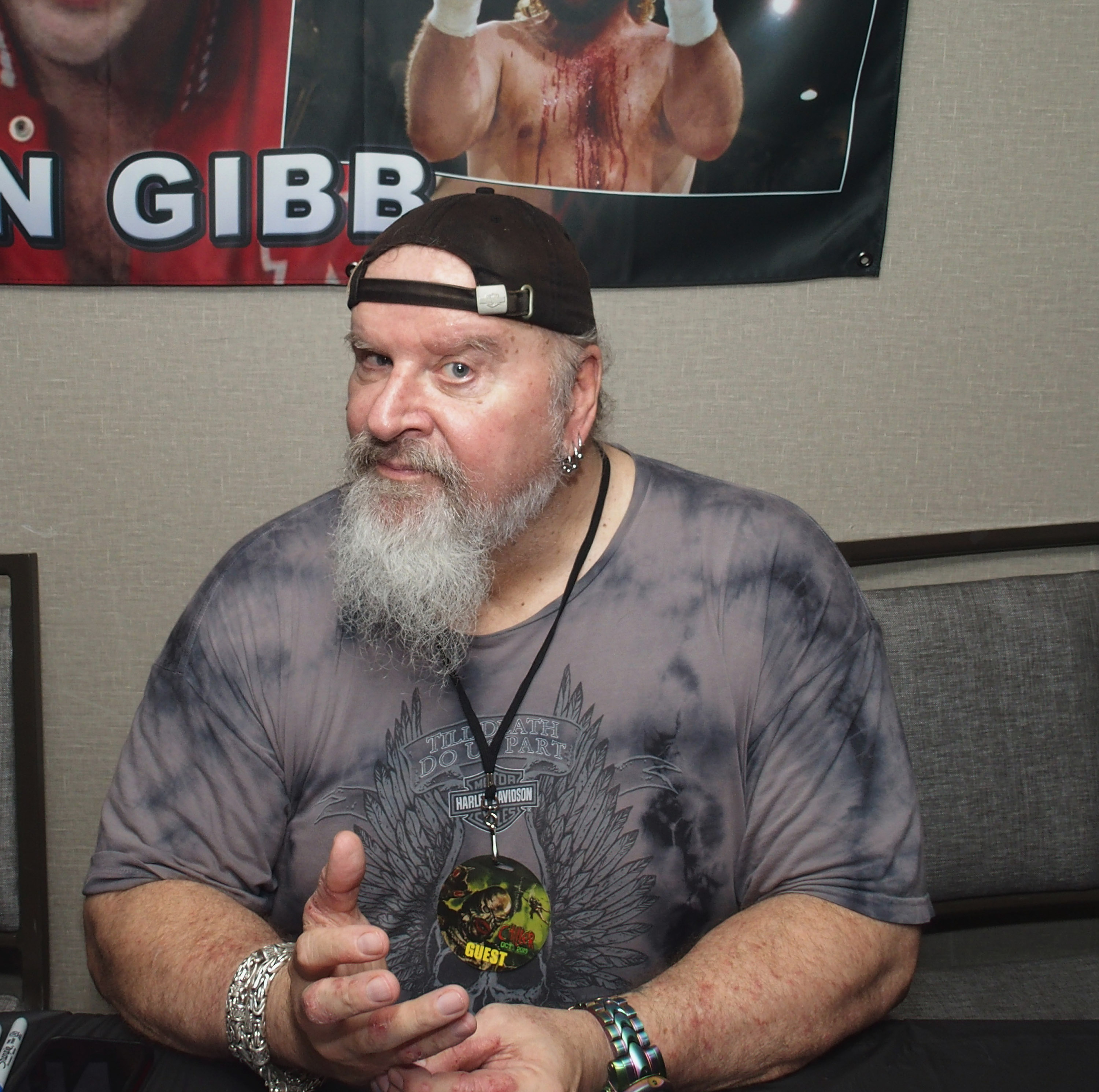 Donald Gibb attends the Chiller Theatre Expo Fall 2019 at Parsippany Hilton on October 25, 2019, in Parsippany, New Jersey | Source: Getty Images