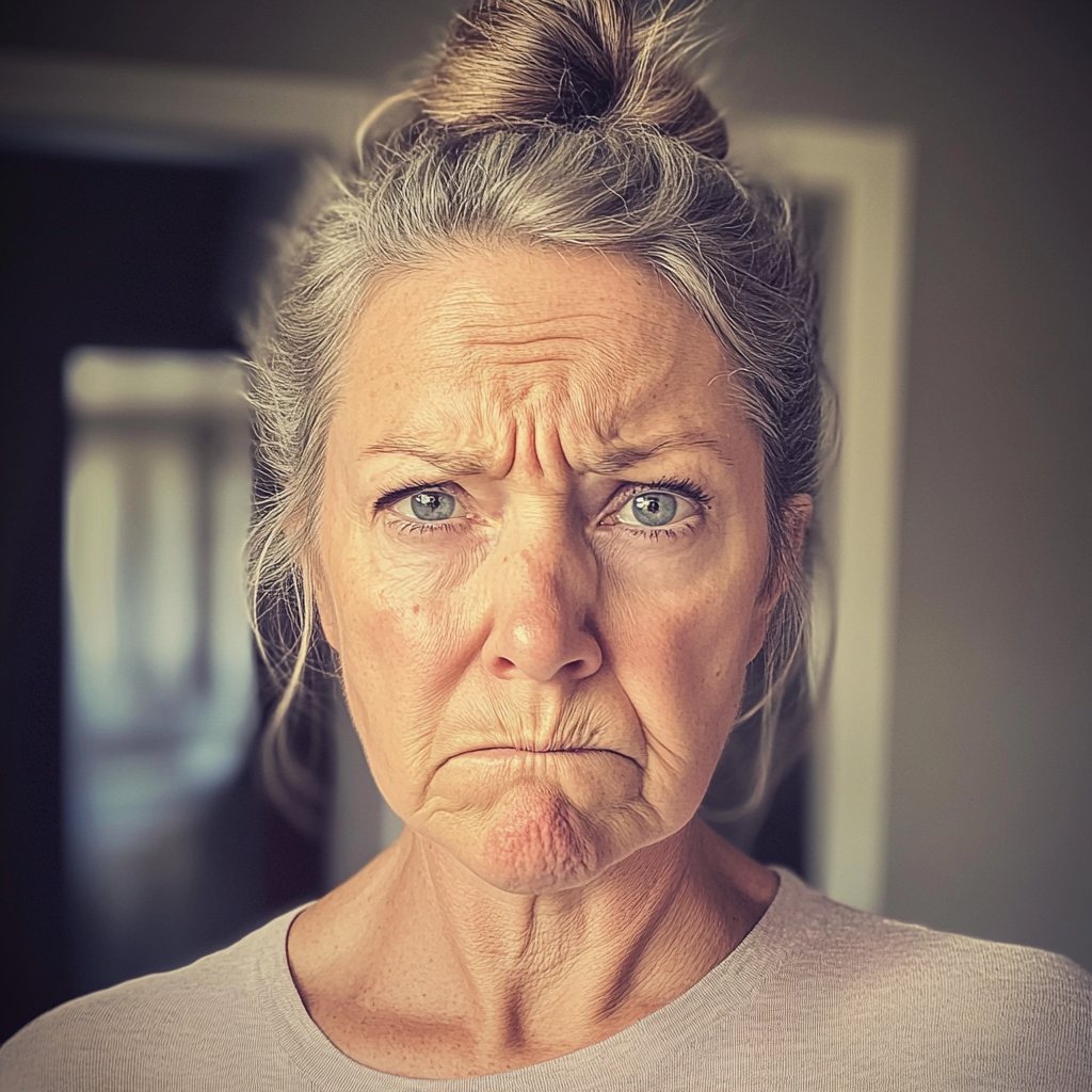 An annoyed older woman | Source: Midjourney