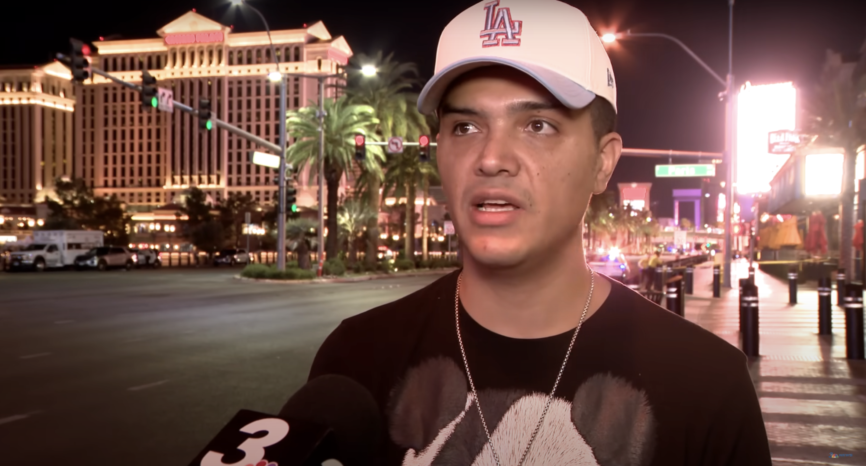 A witness narrate what they saw when the shooting happened, as seen in a video dated June 11, 2025 | Source: YouTube/News3LasVegas