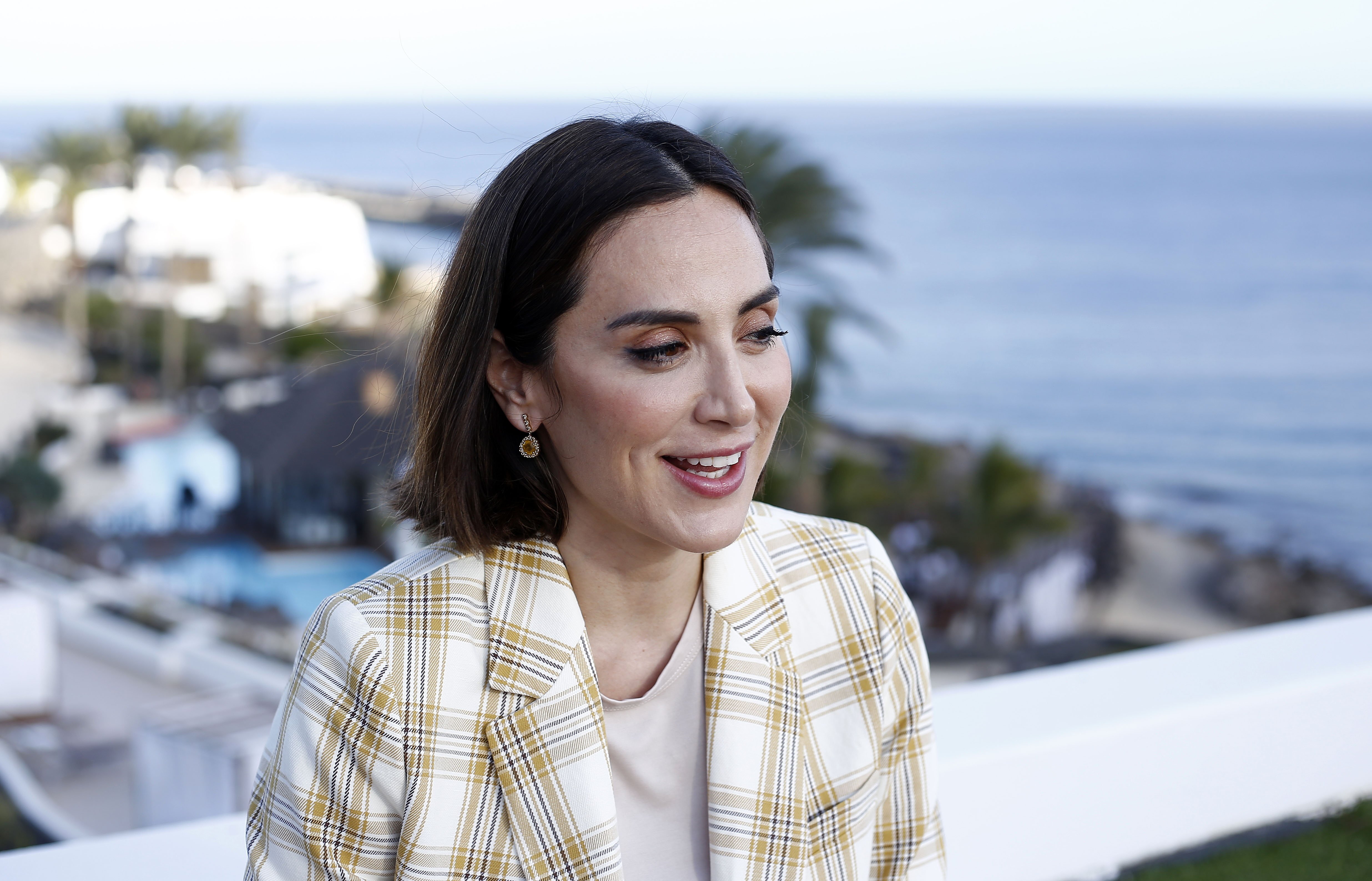 Tamara Falcó en Lanzarote, España en febrero de 2020. | Foto: Getty Images