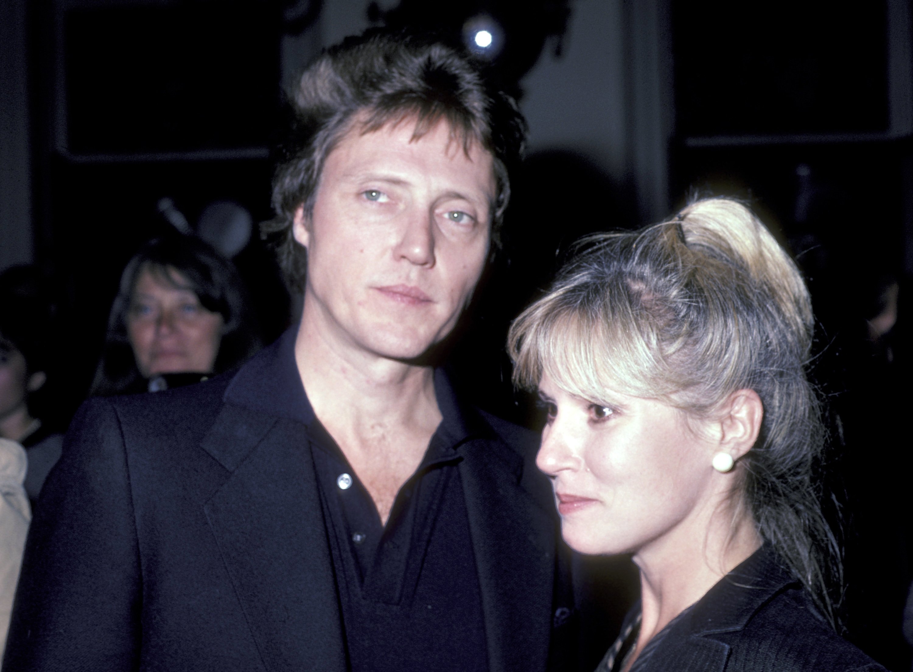 Christopher Walken and Georgianne Walken at a party for the Opening Night of "Edmund Kean" circa 1983 | Source: Getty Images