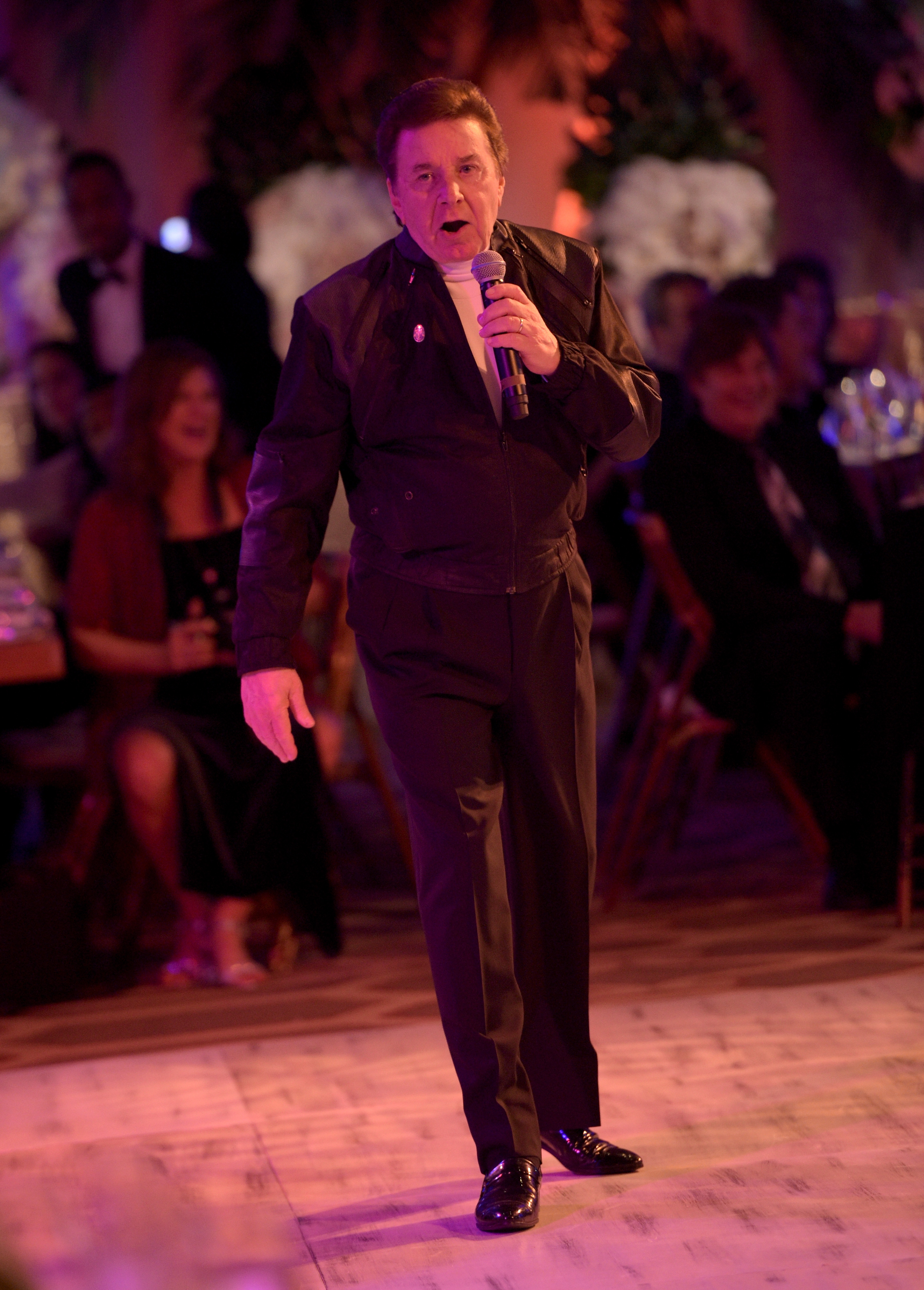 Bobby Sherman performs during the Brigitte and Bobby Sherman Children's Foundation's 6th Annual Christmas Gala and Fundraiser on December 19, 2015, in Beverly Hills, California | Source: Getty Images