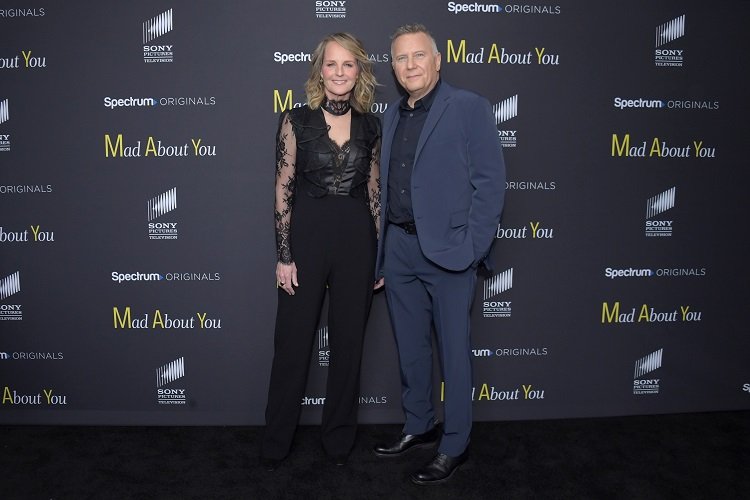 Helen Hunt and Paul Reiser on December 16, 2019 in New York City | Photo: Getty Images