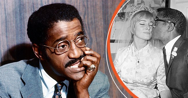 A picture of Sammy Davis Jr. and his wife, May Britt | Photo: Getty Images