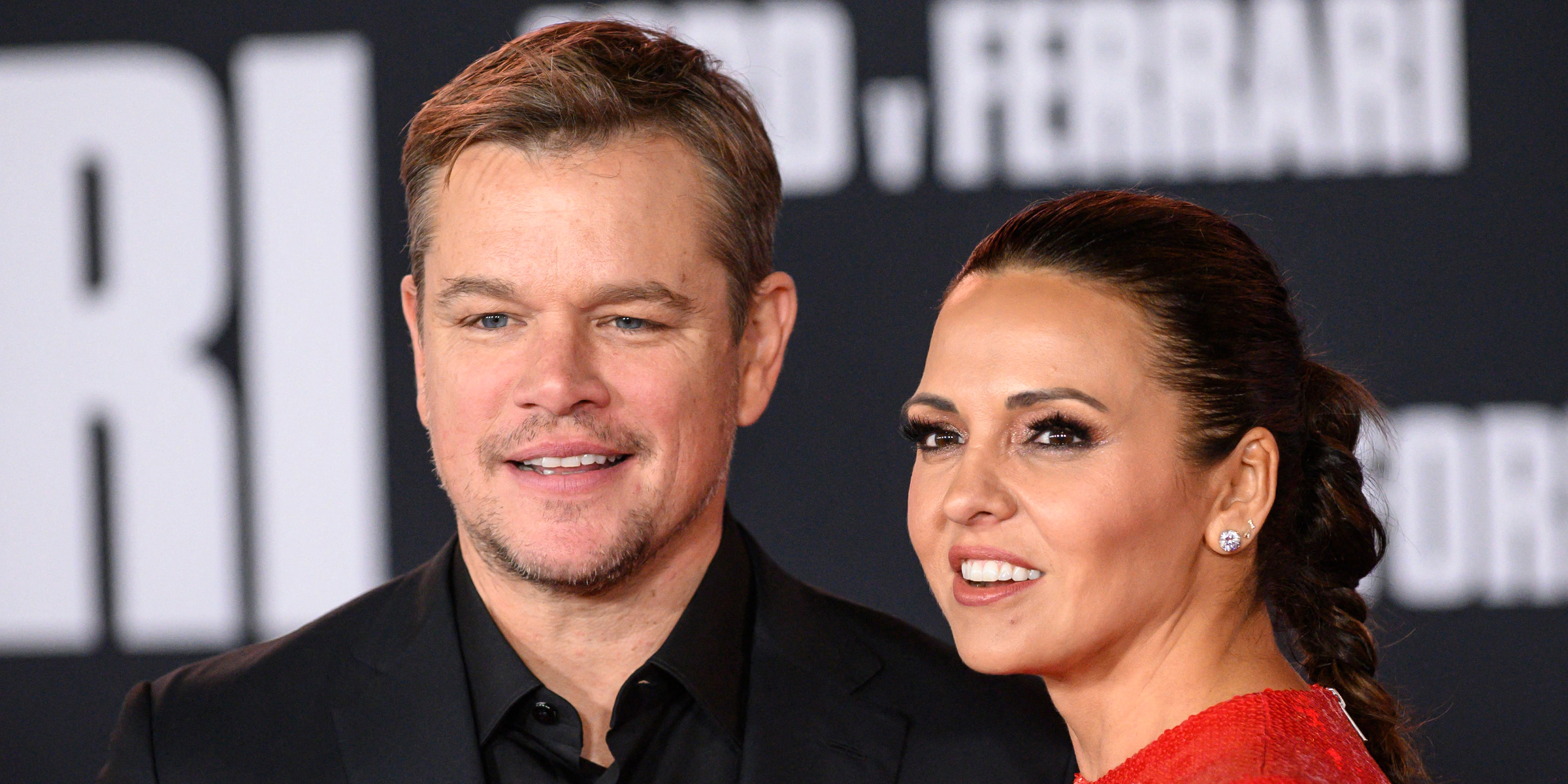 Matt Damon and Luciana Barroso | Source: Getty Images