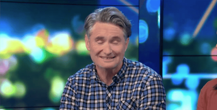 Dave Hughes is interviewed on "The Project." | Source: Facebook.com\TheProject