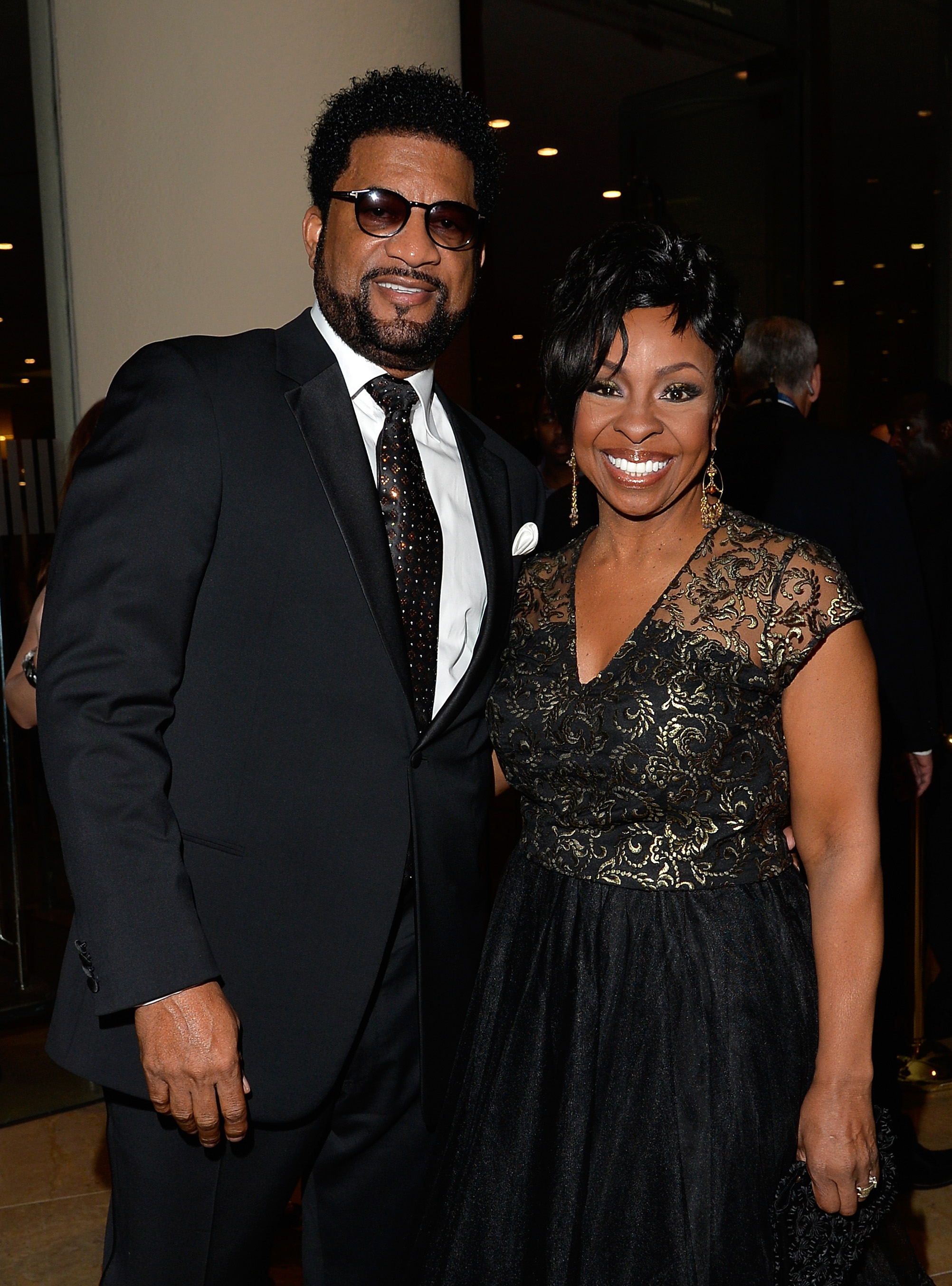 Gladys Knight and William McDowell attend the Pre-Grammy Gala in Los Angeles on February 7, 2015 | Source: Getty Images