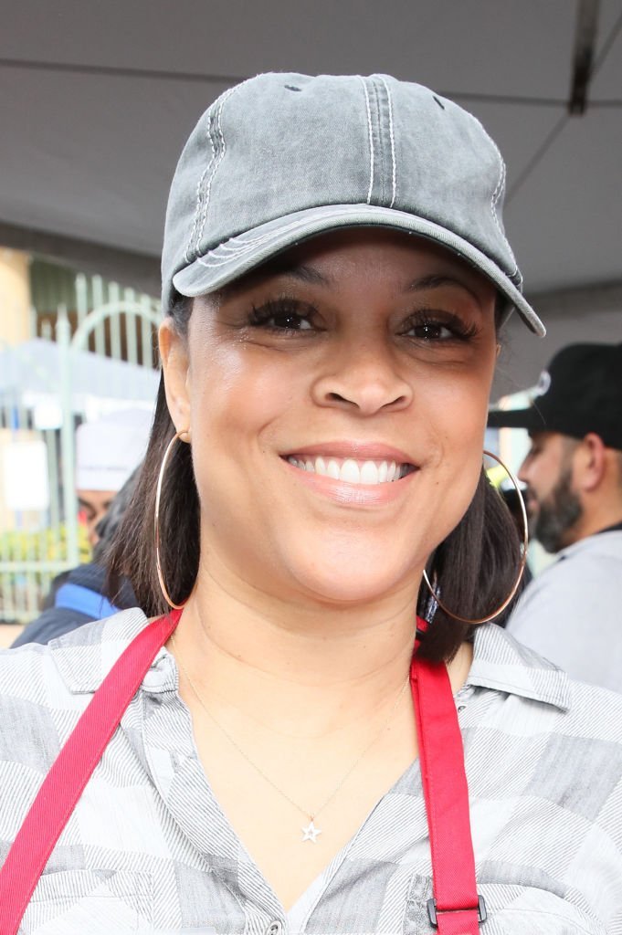 Shaunie O'Neal is seen at the Los Angeles Mission's Christmas Celebration on Skid Row | Photo: Getty Images