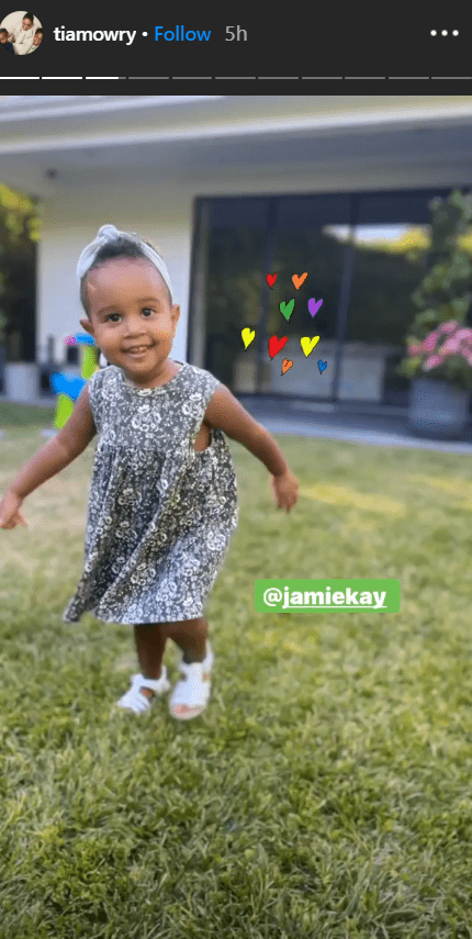 Tia Mowry shares cute picture of her daughter | Photo: Instagram/tiamowry