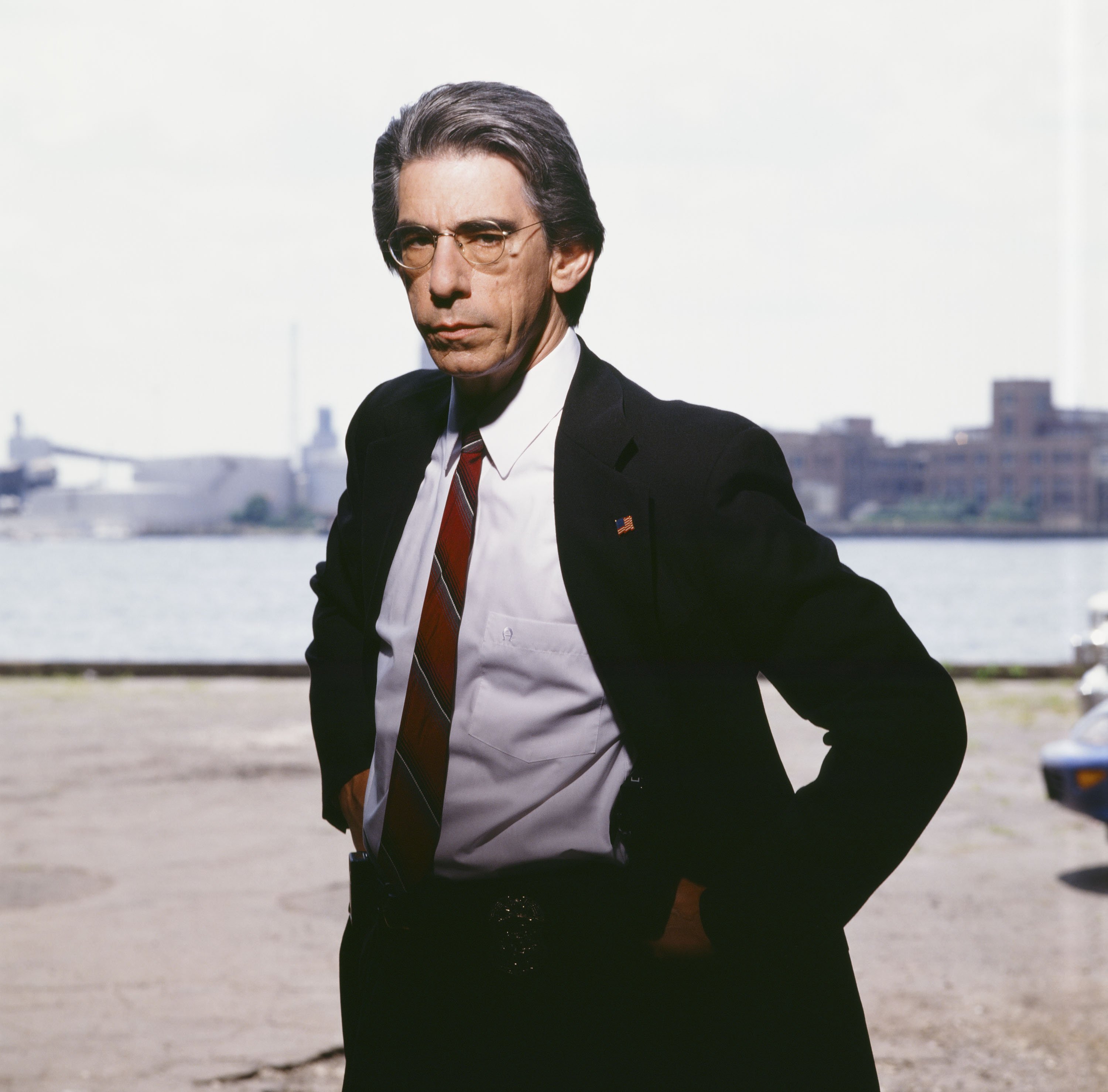 Richard Belzer in "Homicide: Life on the Street," 2010 | Source: Getty Images
