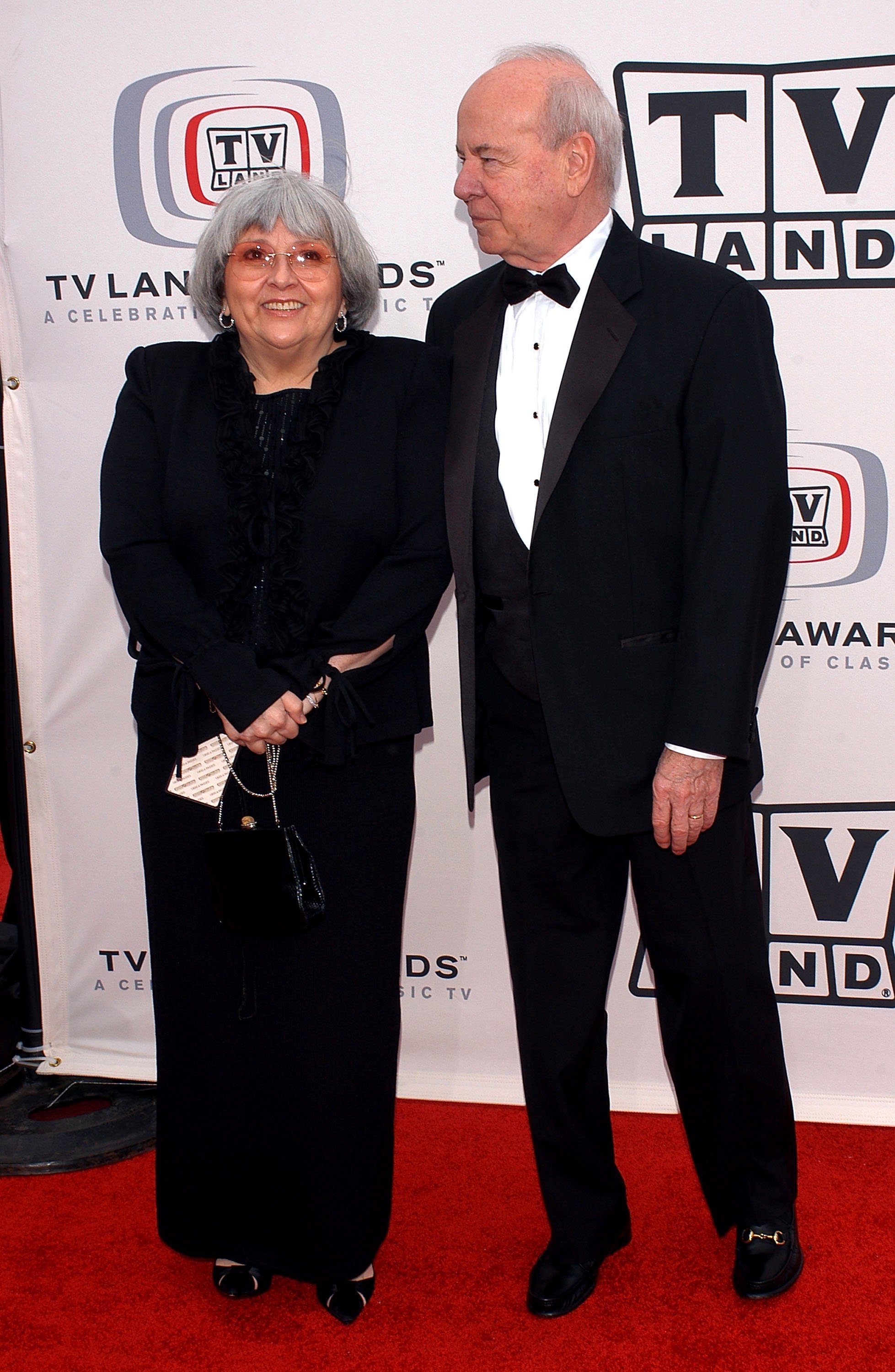 Tim Conway and his wife Charlene on March 13, 2005, in Santa Monica, California. | Source: Getty Images.