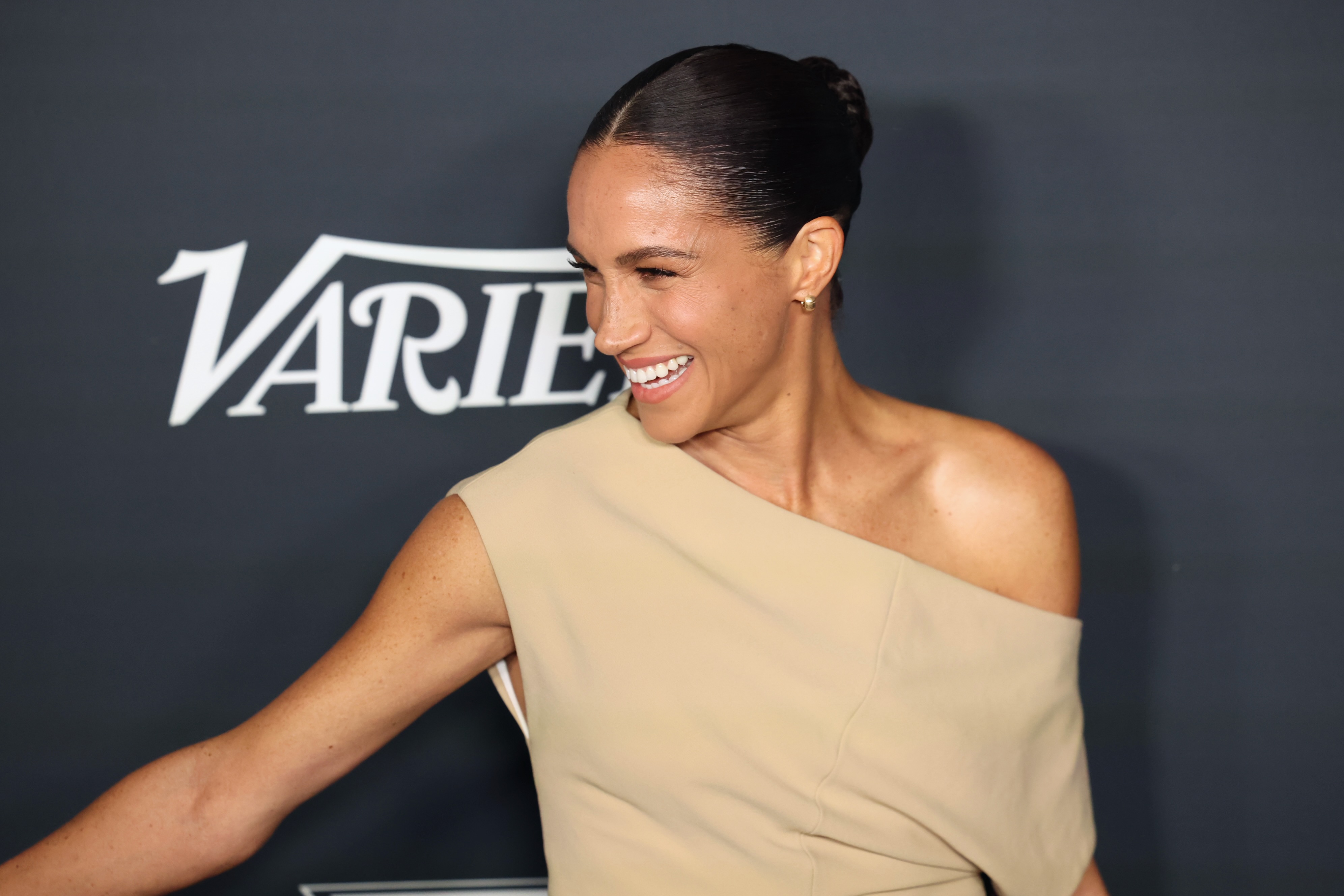 Meghan Markle at the 2023 Variety Power Of Women event at Mother Wolf on November 16, 2023 in Los Angeles, California | Source: Getty Images