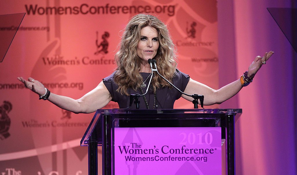 Maria Shriver speaks during the Maria Shriver Women's Conference at the Long Beach Convention Center on October 26, 2010 in Long Beach, California.  | Source: Getty Images