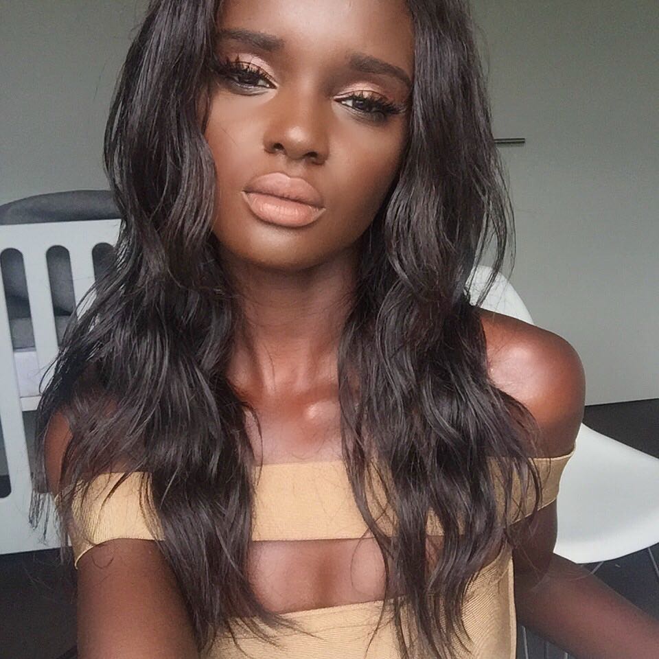 A closeup shot of Nyadak "Duckie" Thot on January 8, 2016 | Source: Instagram/duckiethot