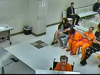 Clip from video footage showing Blessing in jail | Screenshot: azcentral.com