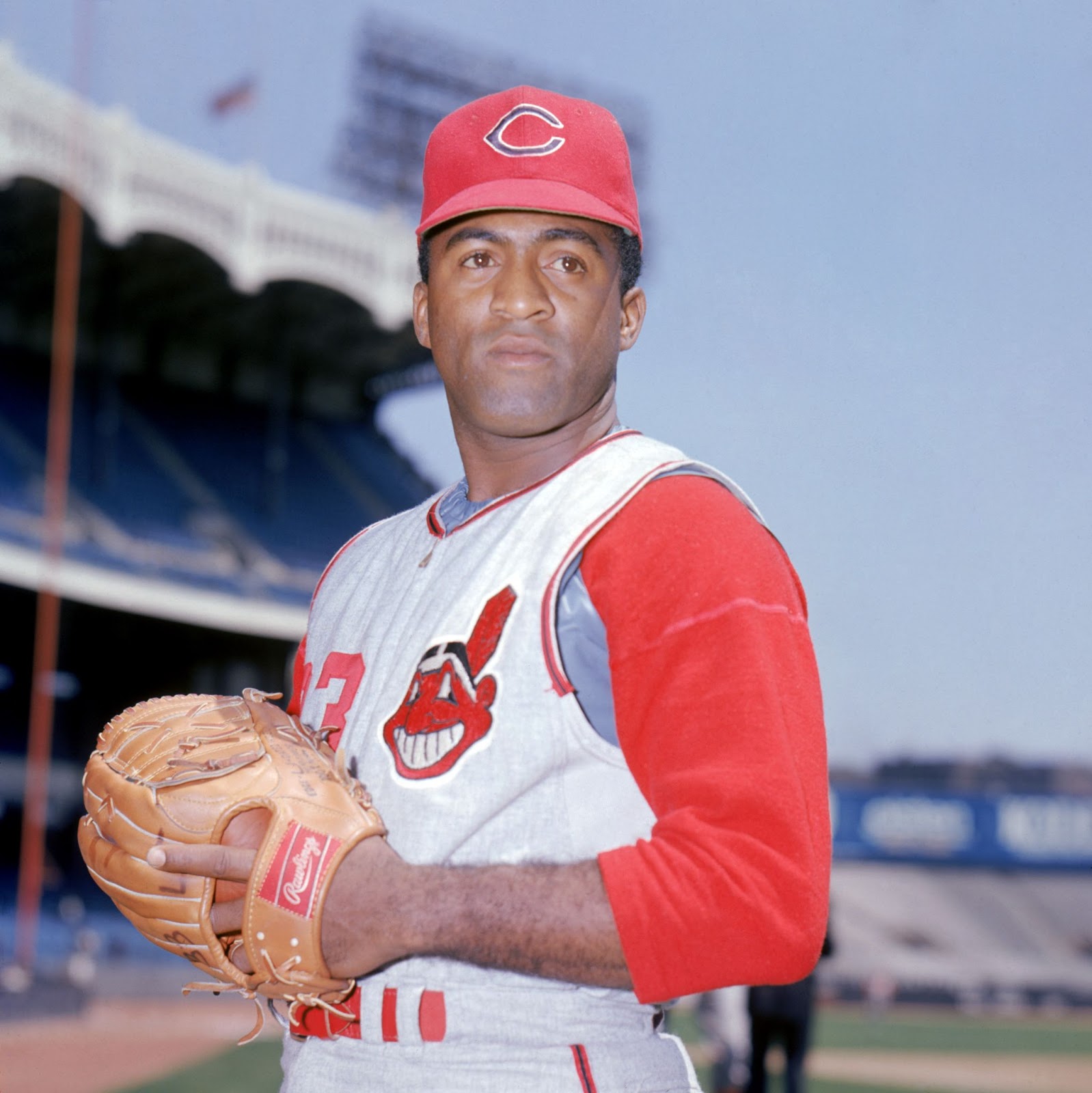 Luis Tiant posing for a portrait for the Cleveland Indians circa 1964. | Source: Getty Images