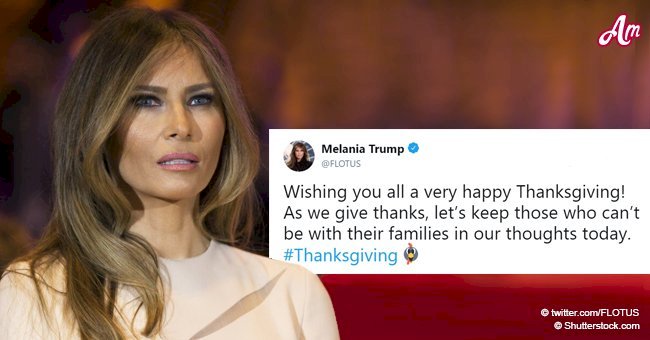 Melania Trump’s Thanksgiving message triggers some fans, sparking a controversial debate