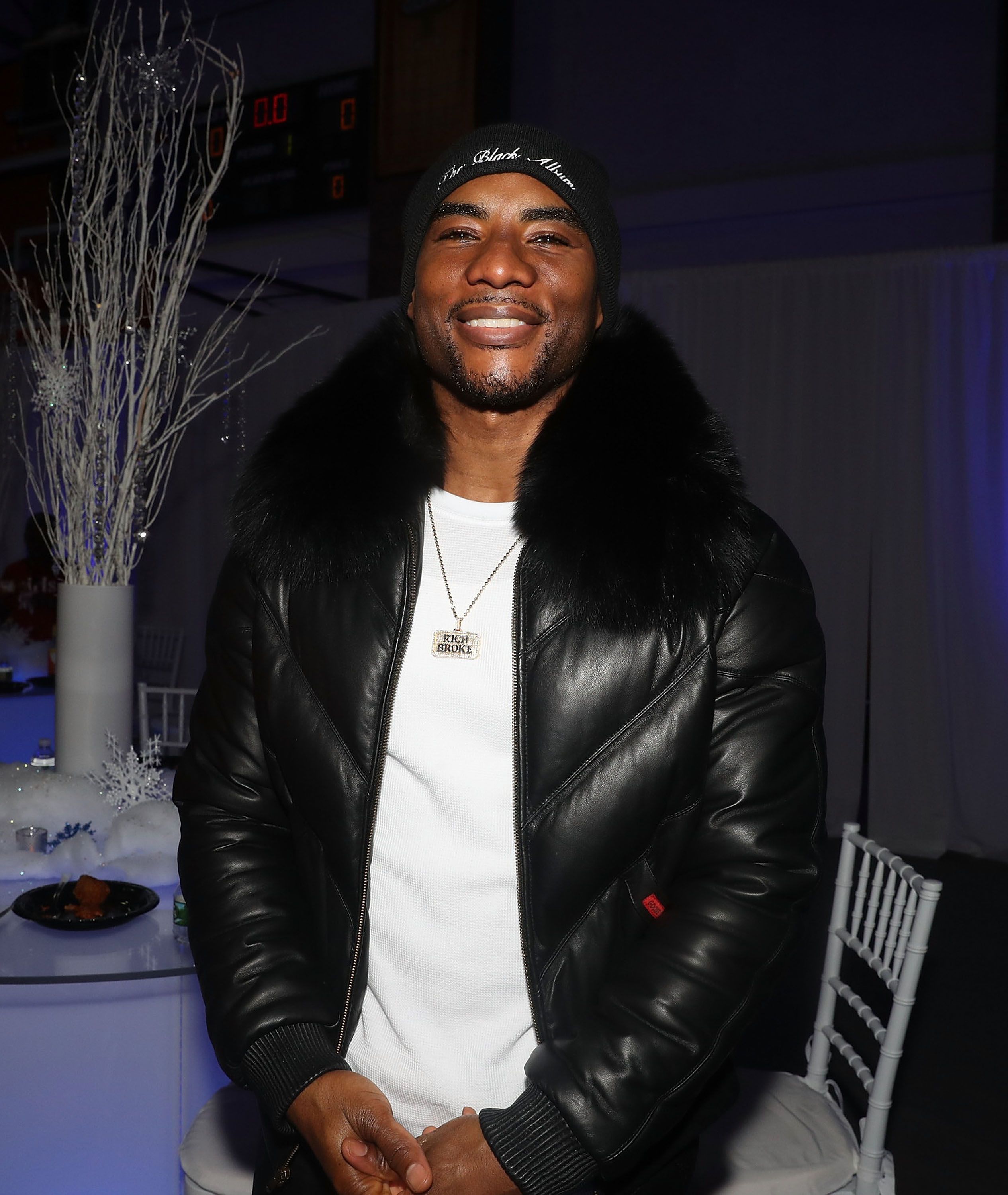  Charlamagne tha God at the 3rd Annual Winter Wonderland Holiday Charity Event hosted by La La Anthony in 2018 in New York City | Source: Getty Images