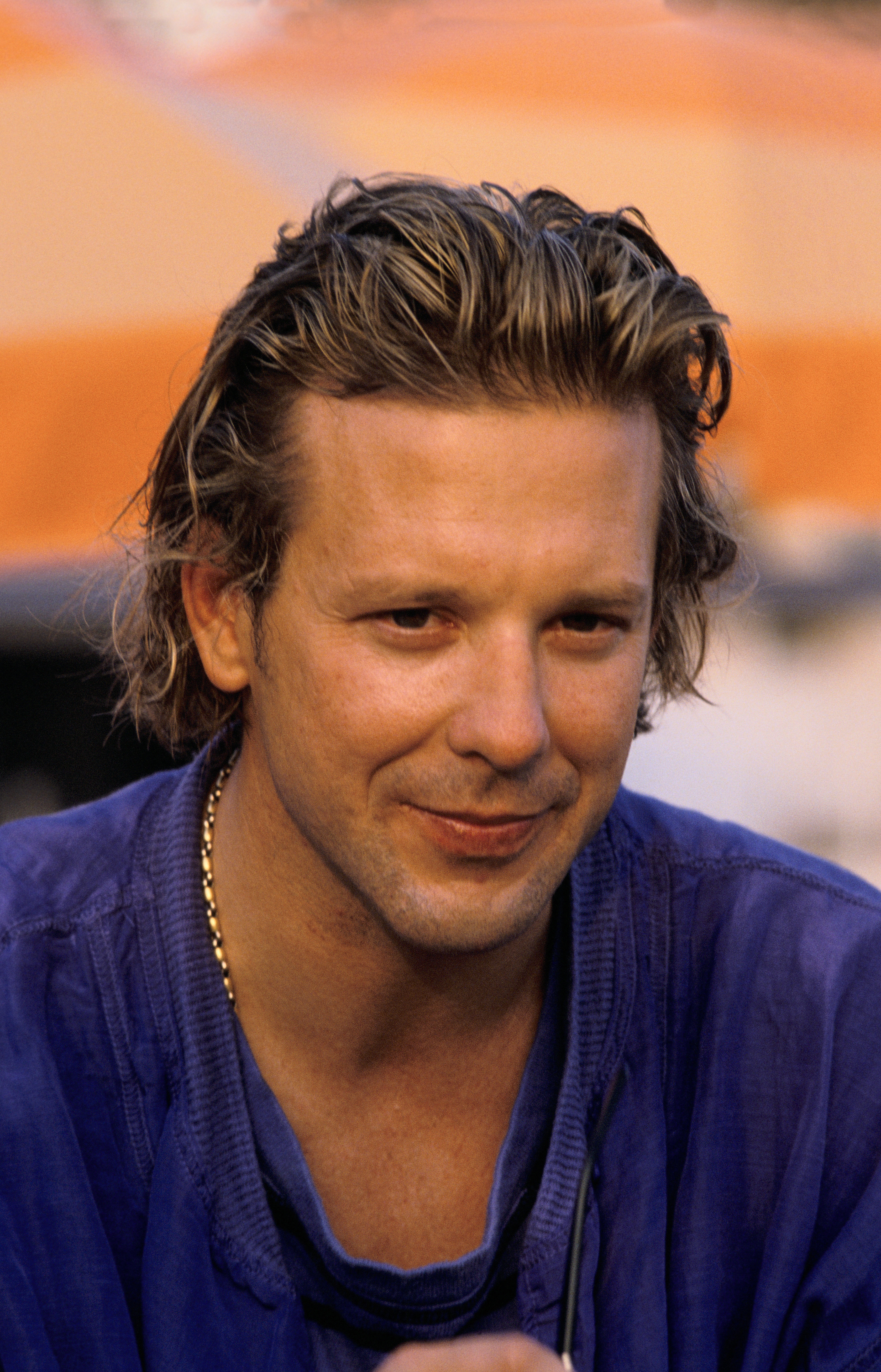 Mickey Rourke pictured on August 20, 1988 in Cannes, France | Source: Getty Images