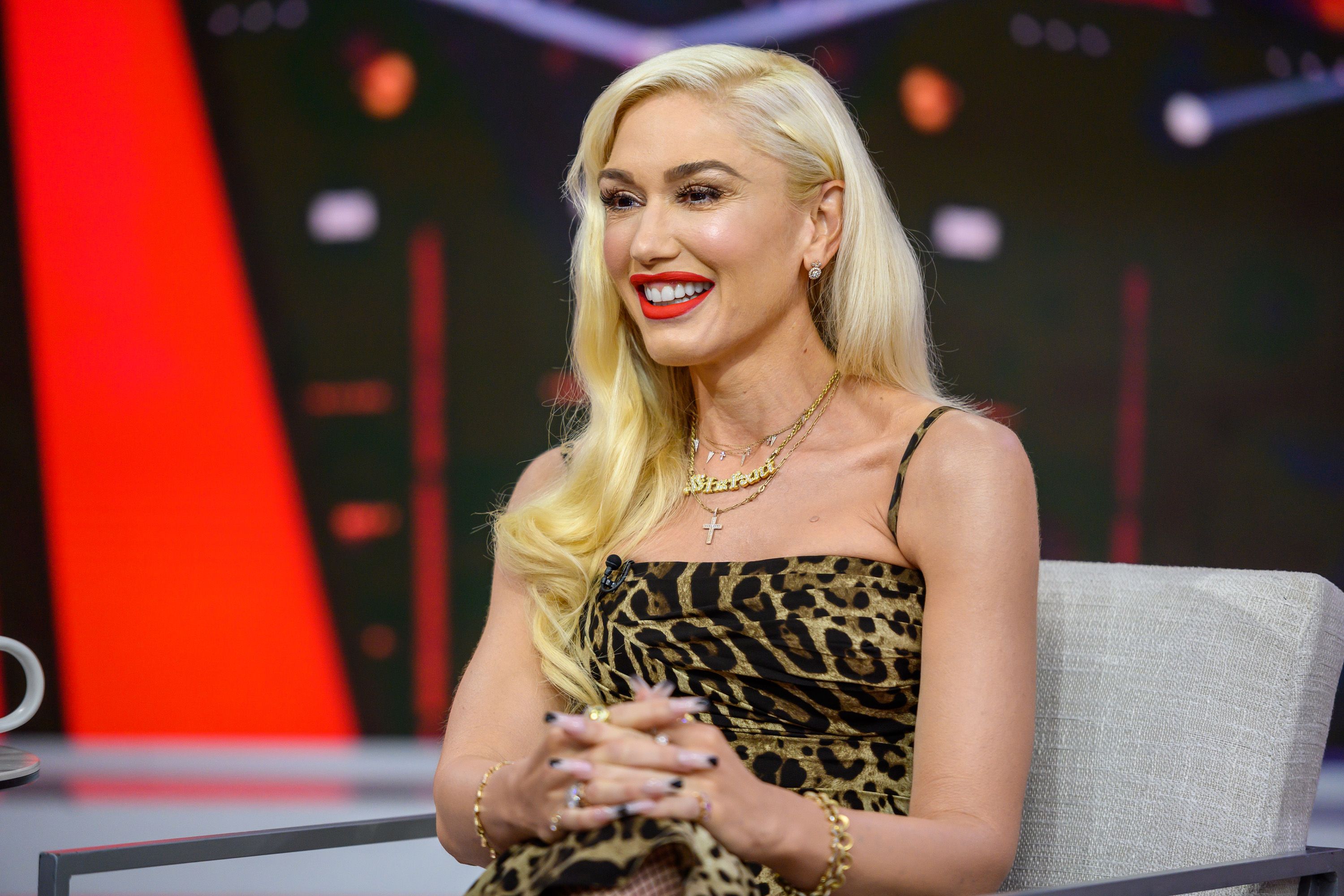 Gwen Stefani on the set of the "Today" show on September 23, 2019 | Photo: Nathan Congleton/NBCU Photo Bank/NBCUniversal/Getty Images