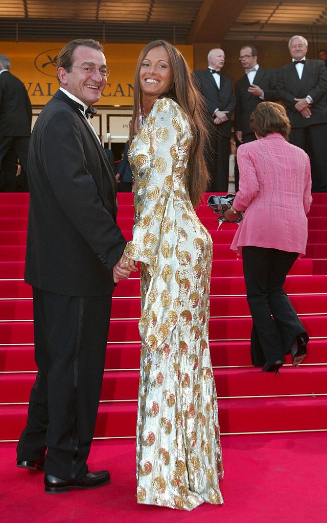 Jean-Pierre Pernaut et son épouse Nathalie Marquay à la 55e festival du film de Cannes. | Photo : Getty Images