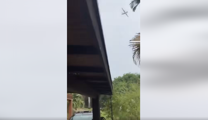 Video footage of the plane crash in Sao Paolo, Brazil, on the 9 of August 2024 | Source: Facebook, via KAKE News