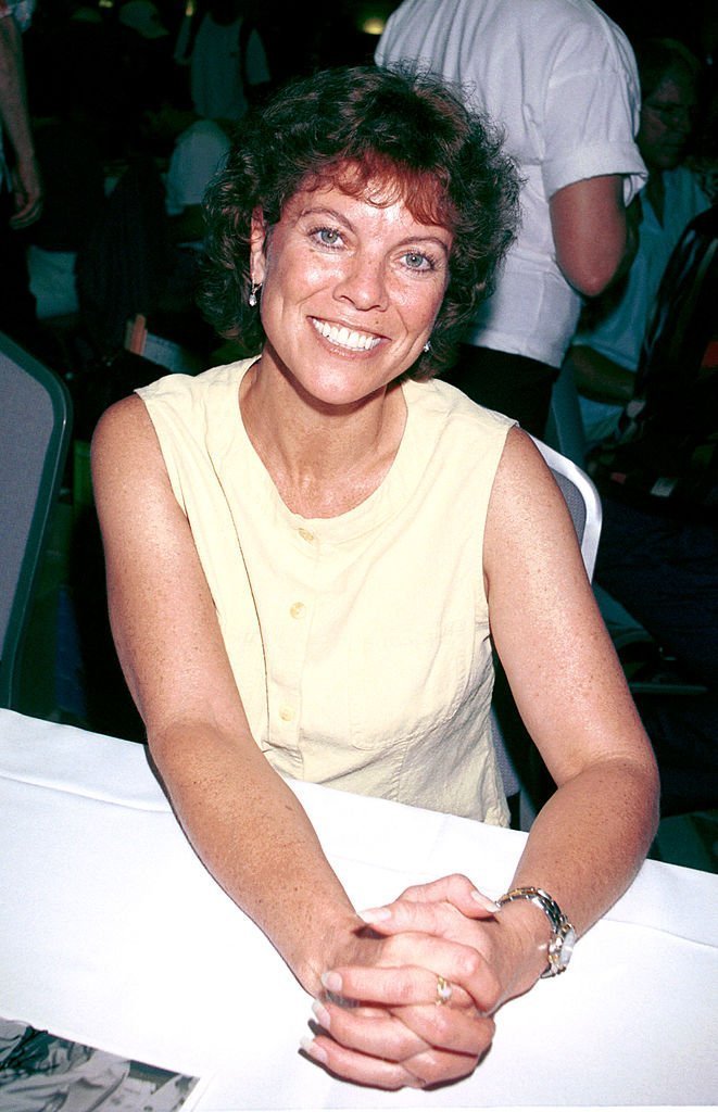 Erin Moran in North Hollywood, California on June 23, 2001 | Source: Getty Images