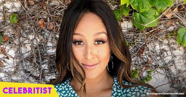 Tamera Mowry steals hearts with photo of son in leather jacket on his first day at school