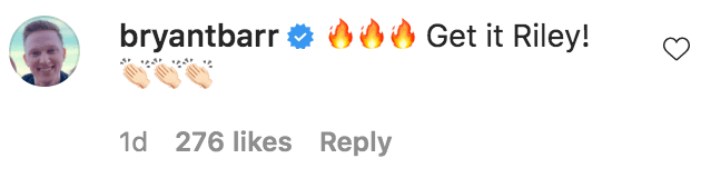 A fan commented on a video of Ryan Curry and Riley Curry dancing on a car to Beyoncé's song "Already" | Source: Instagram.com/ayeshacurry