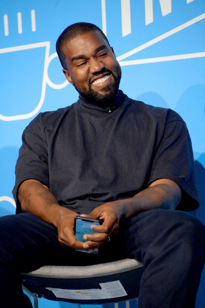 Kanye West at the "Kanye West and Steven Smith in Conversation with Mark Wilson" on November 7, 2019, in New York City | Photo: Brad Barket/Getty Images