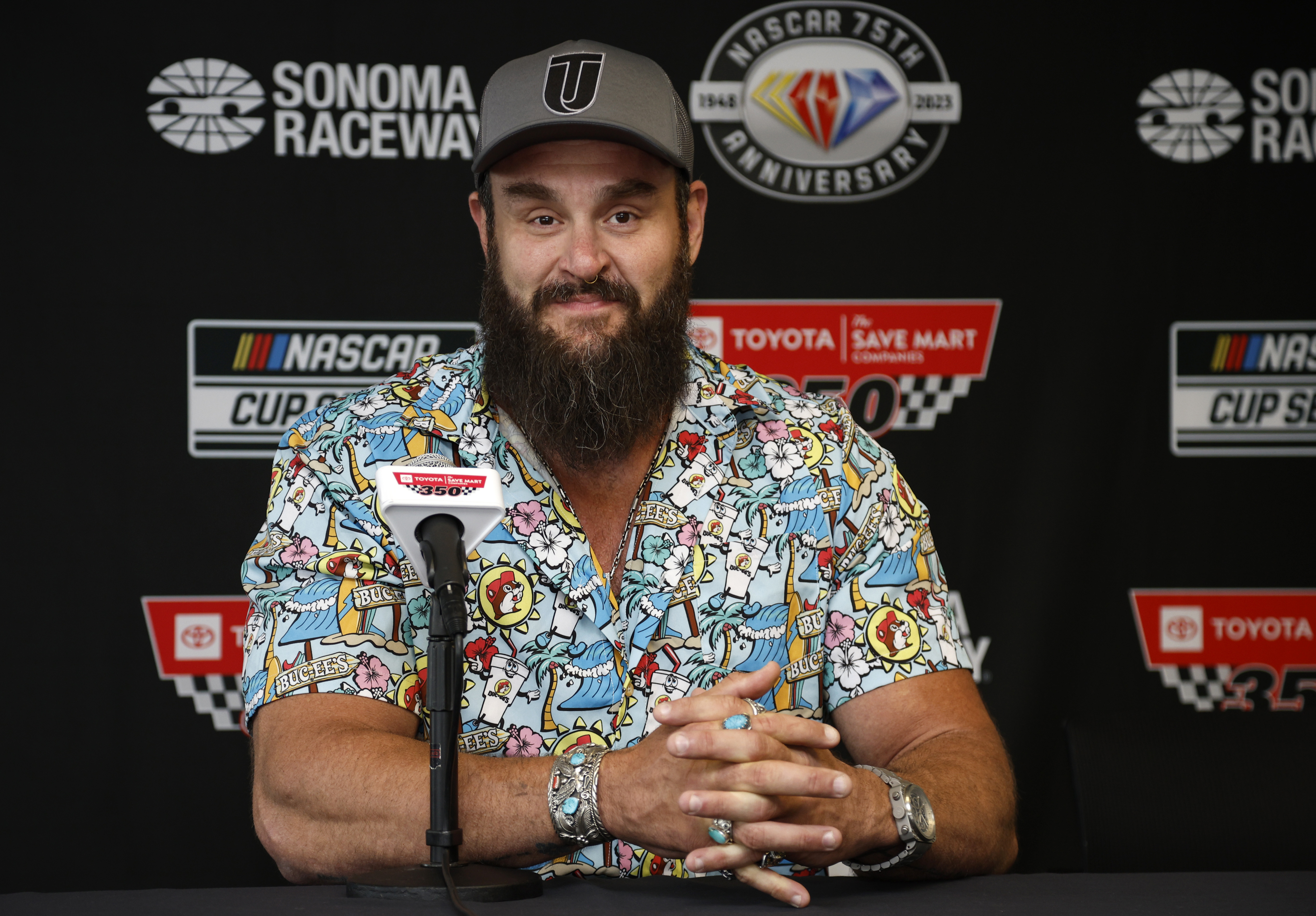 Braun Strowman at Sonoma Raceway on June 11, 2023, in Sonoma, California. | Source: Getty Images