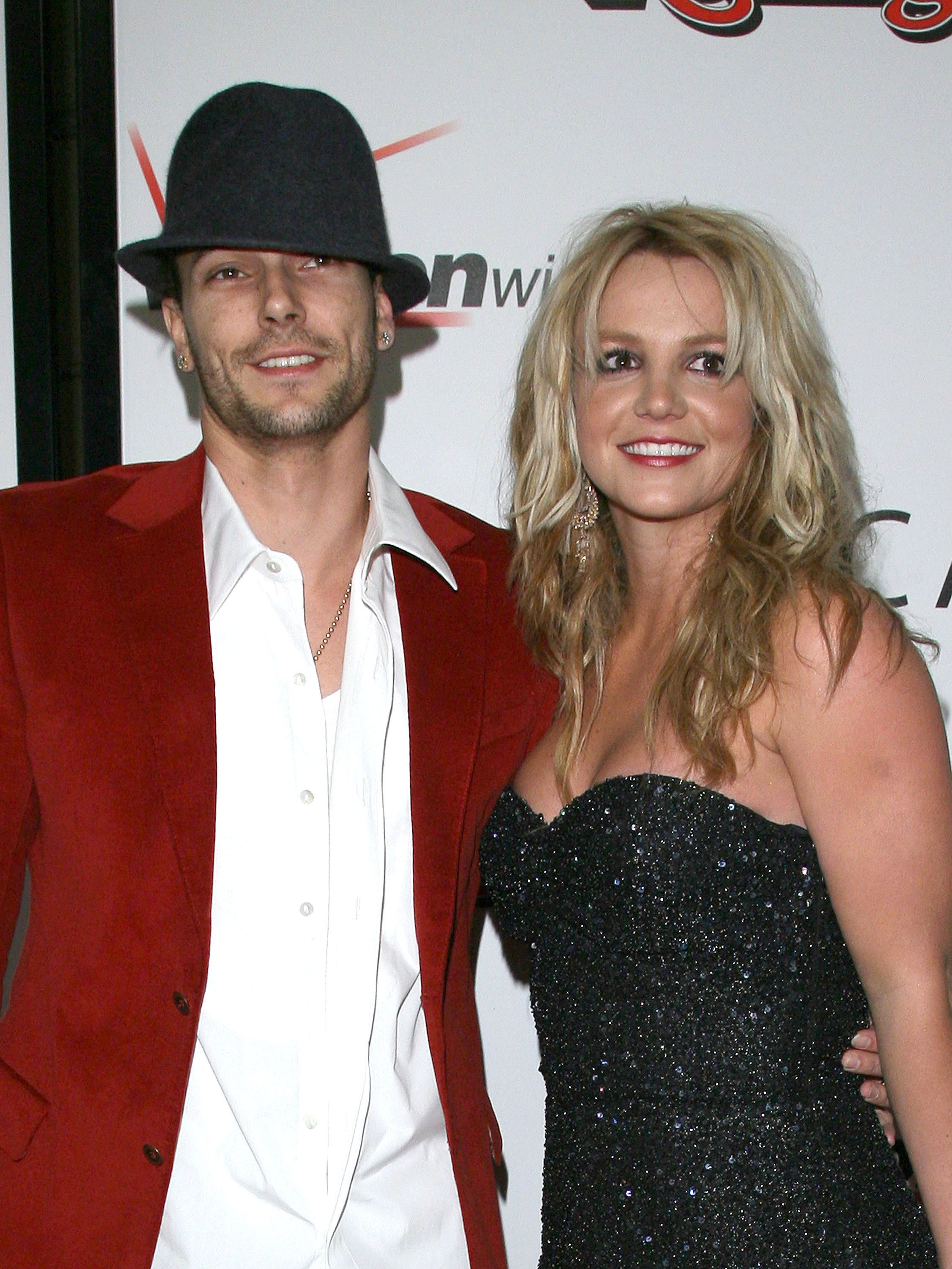 Kevin Federline and Britney Spears at the Pre-Grammy concert with Kanye West on February 6, 2006 | Source: Getty Images