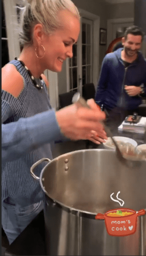 Capture d'écran de la story Instagram de Laeticia Hallyday | Photo : Instagram/lhallyday