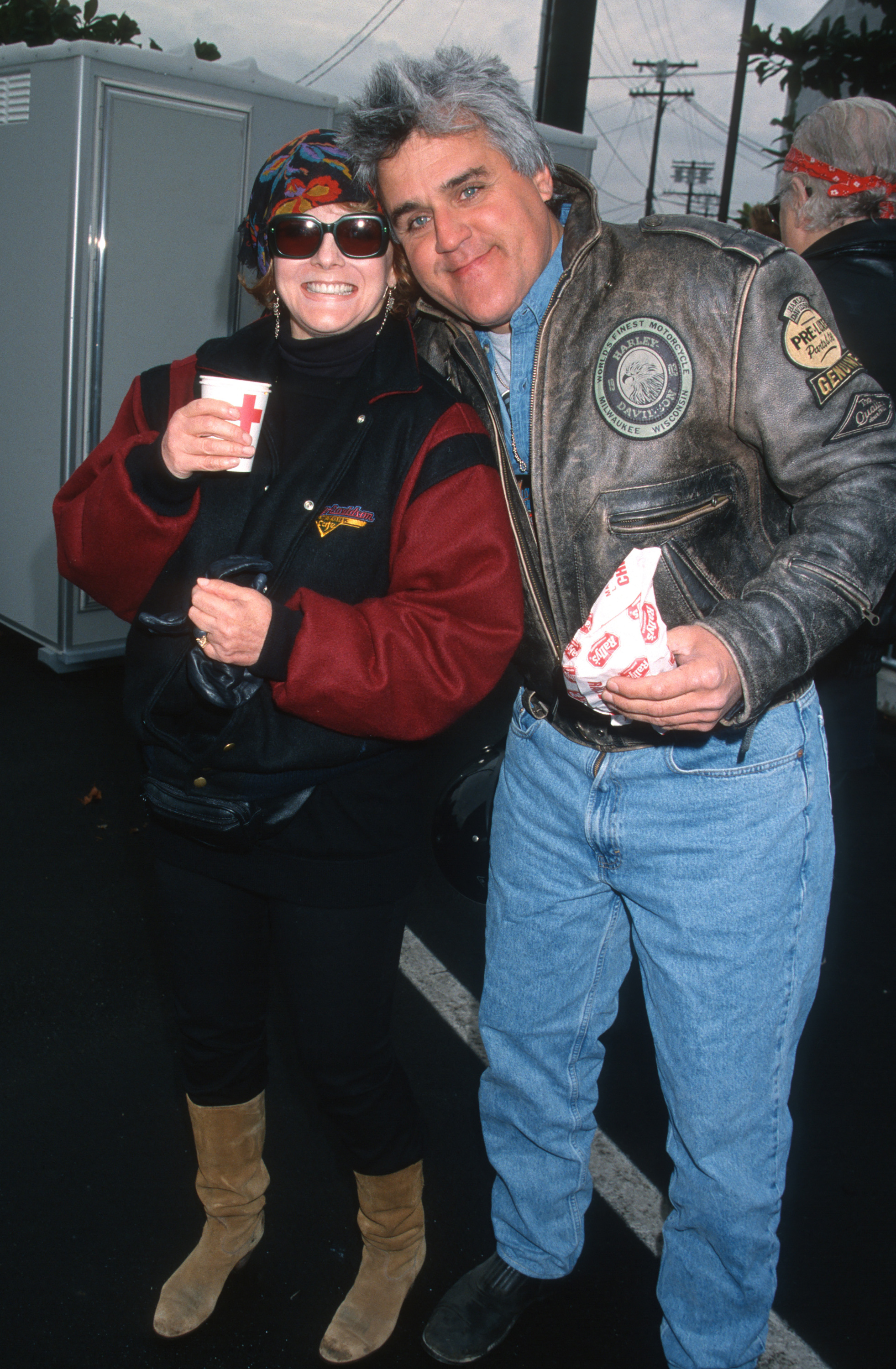 Mavis and Jay Leno on November 8, 1998 | Source: Getty Images