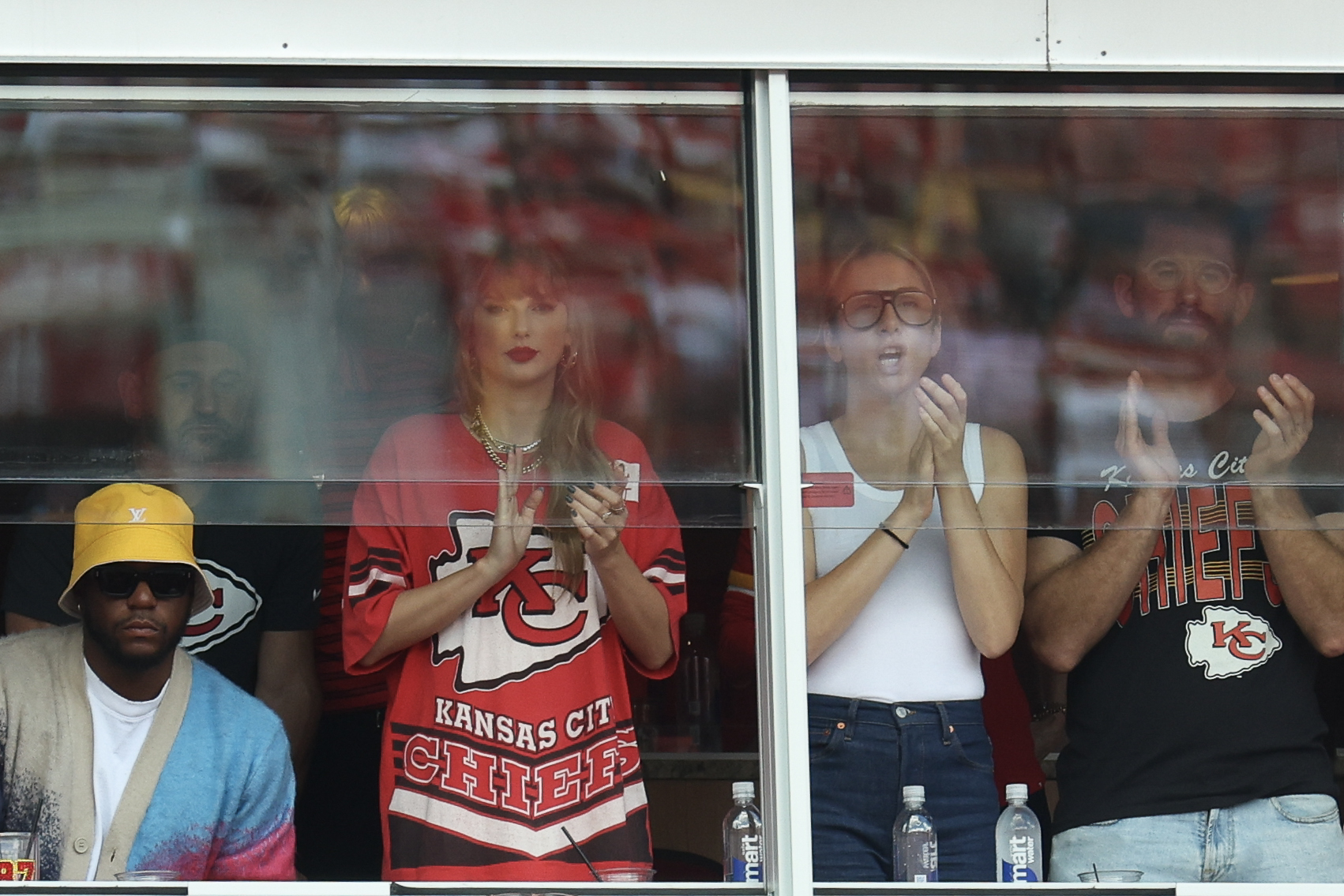 Taylor Swift on September 15, 2024, in Kansas City, Missouri | Source: Getty Images