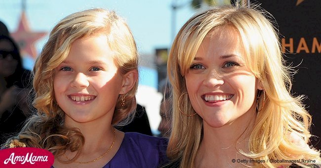 Remember Reese Witherspoon's little daughter? Now she's 19 and looks exactly like her mom
