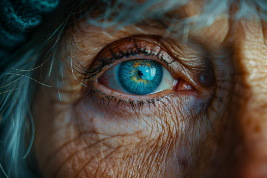An older woman's compassionate eyes | Source: Midjourney