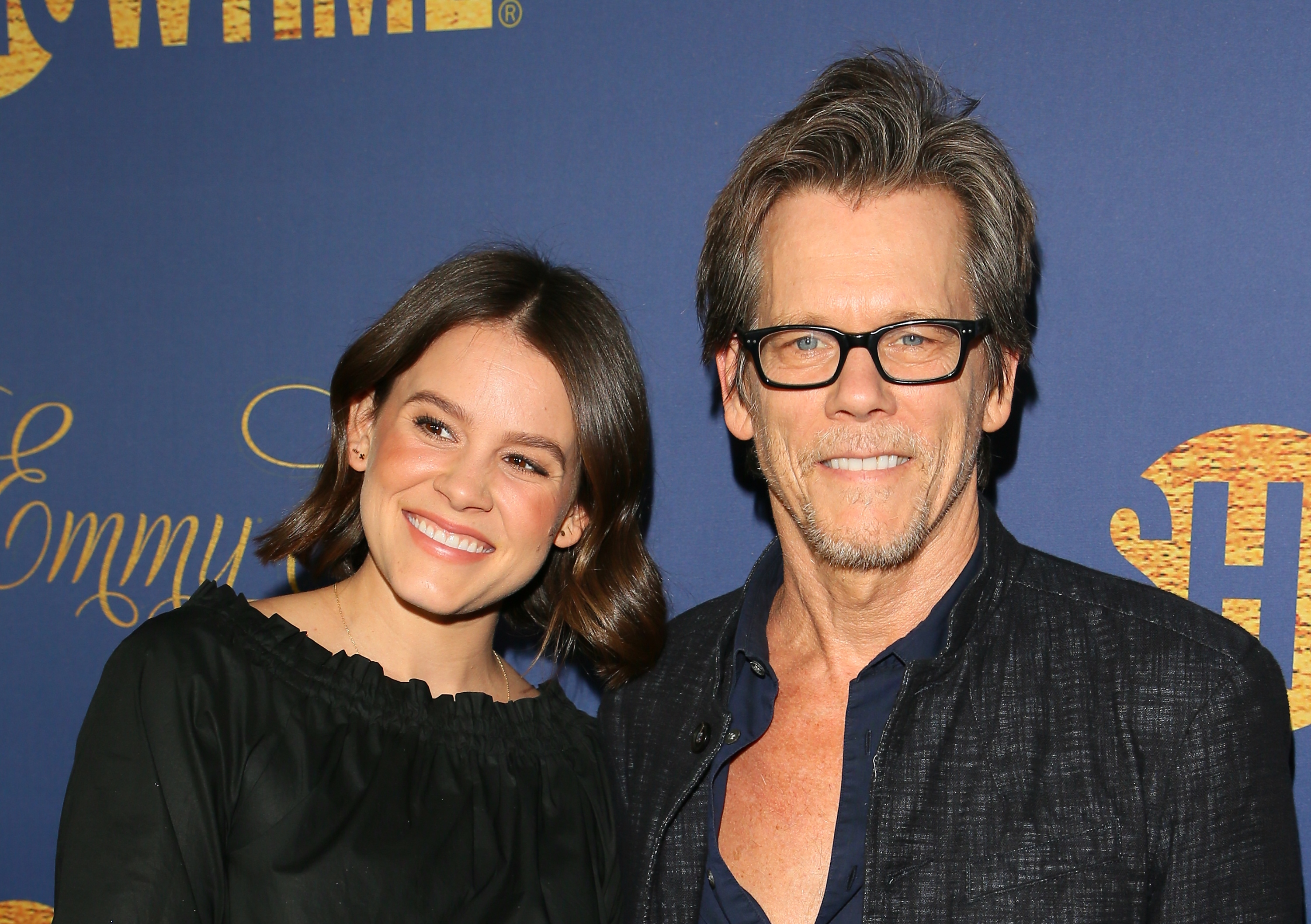 Kevin Bacon and Sosie Bacon at the Showtime Emmy eve nominees celebration in Los Angeles, California, on September 16, 2018. | Source: Getty Images