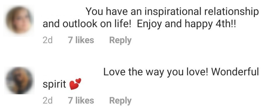 Fans comment underneath Goldie Hawn's post | Photo: Instagram/ Goldie Hawn