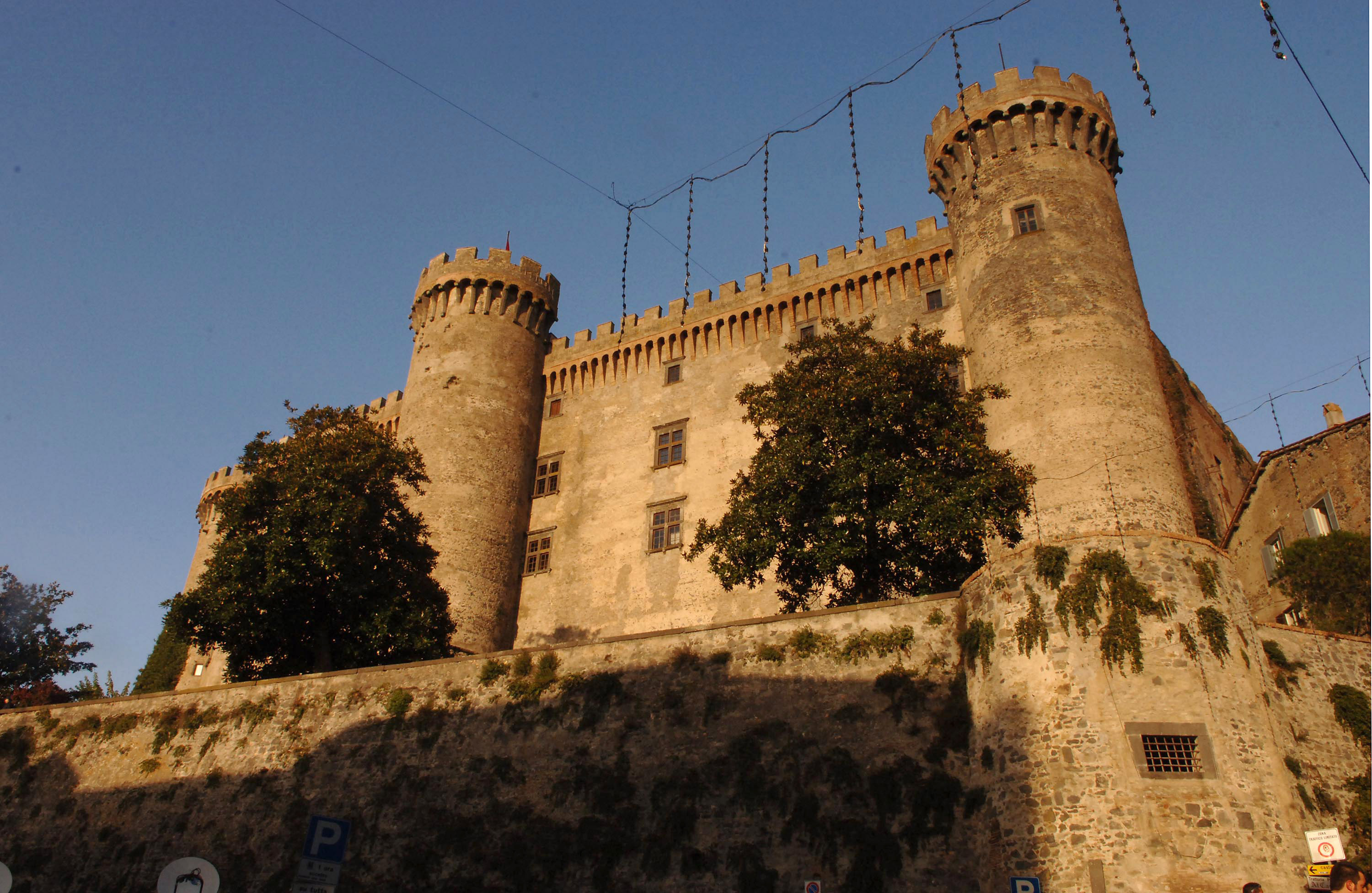 Tom Cruise and Katie Holmes' wedding venue Odescalchi Castle pictured on November 18, 2006, in Rome, Italy. | Source: Getty Images