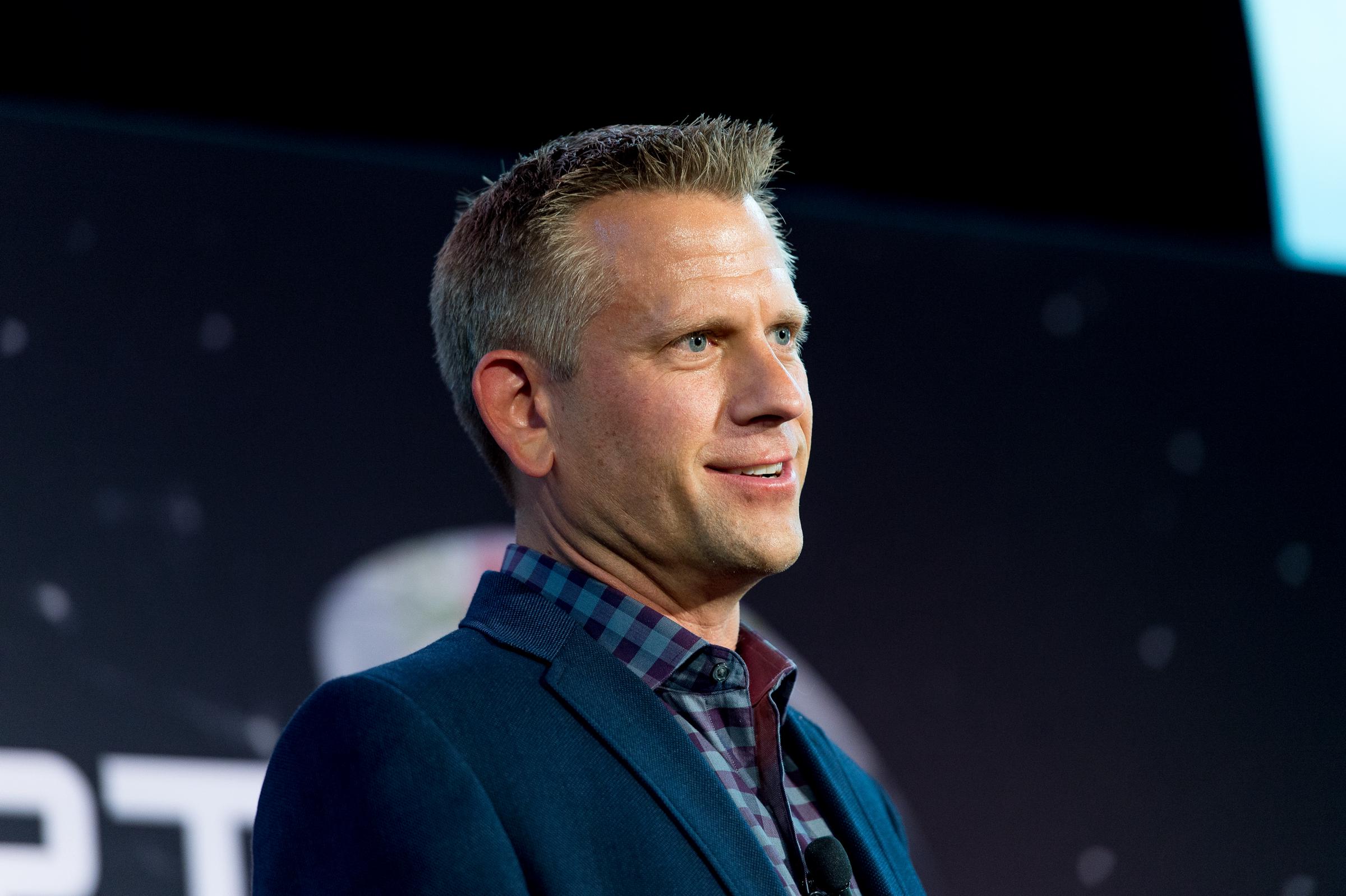John Brenkus is seen onstage at the Beyond Sport Global Awards on July 26, 2017, in New York City | Source: Getty Images