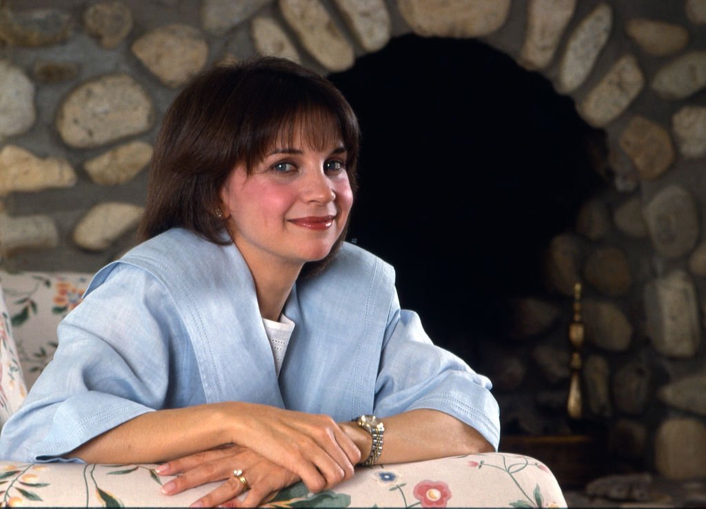Photo of actress Cindy Williams at home, April 24,1985. | Source: Getty Images