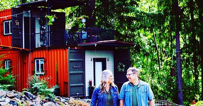 Pareja construye esta hermosa casa con contenedores para finalmente ...