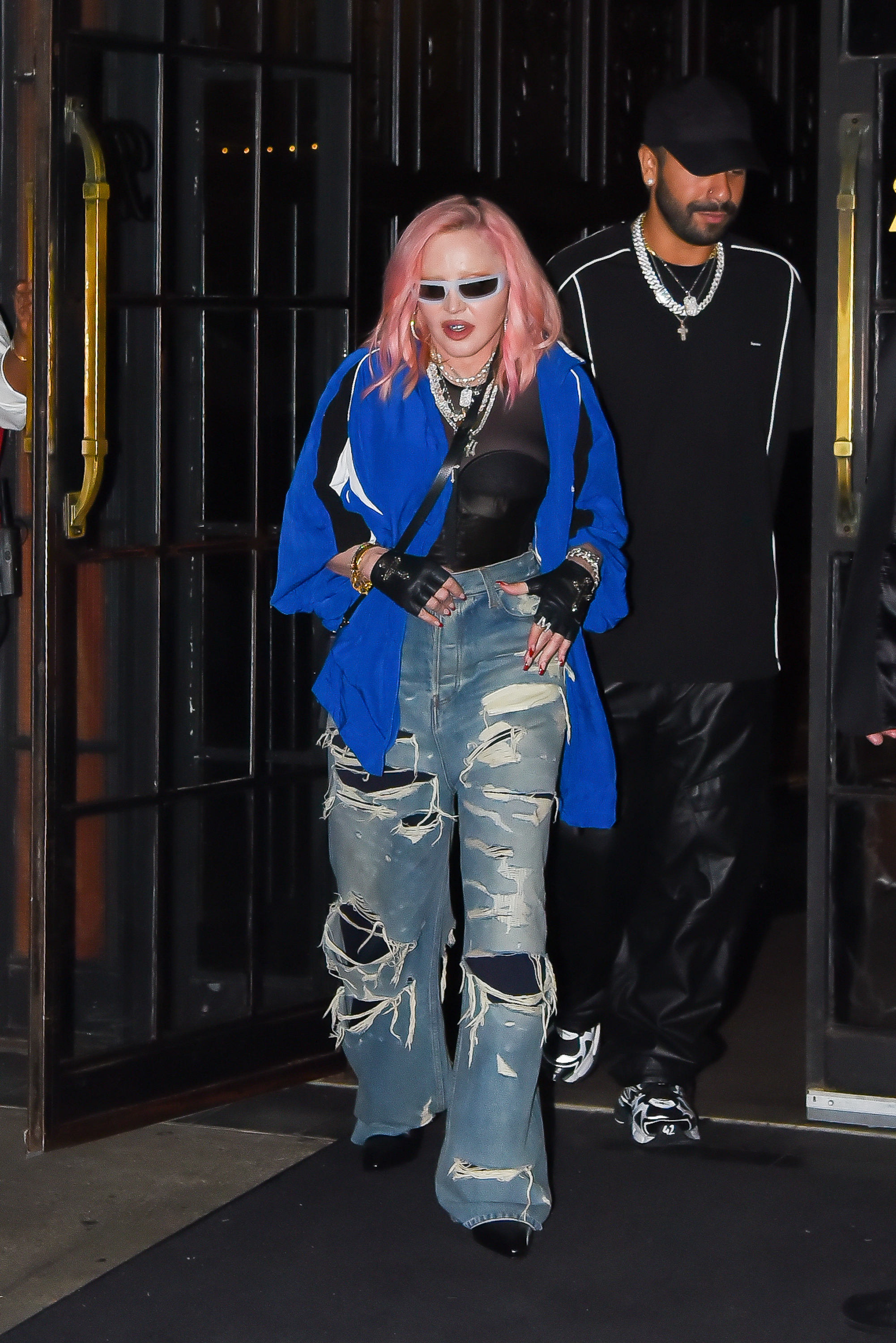 Madonna seen in Manhattan on September 19, 2022 in New York City. | Source: Getty Images
