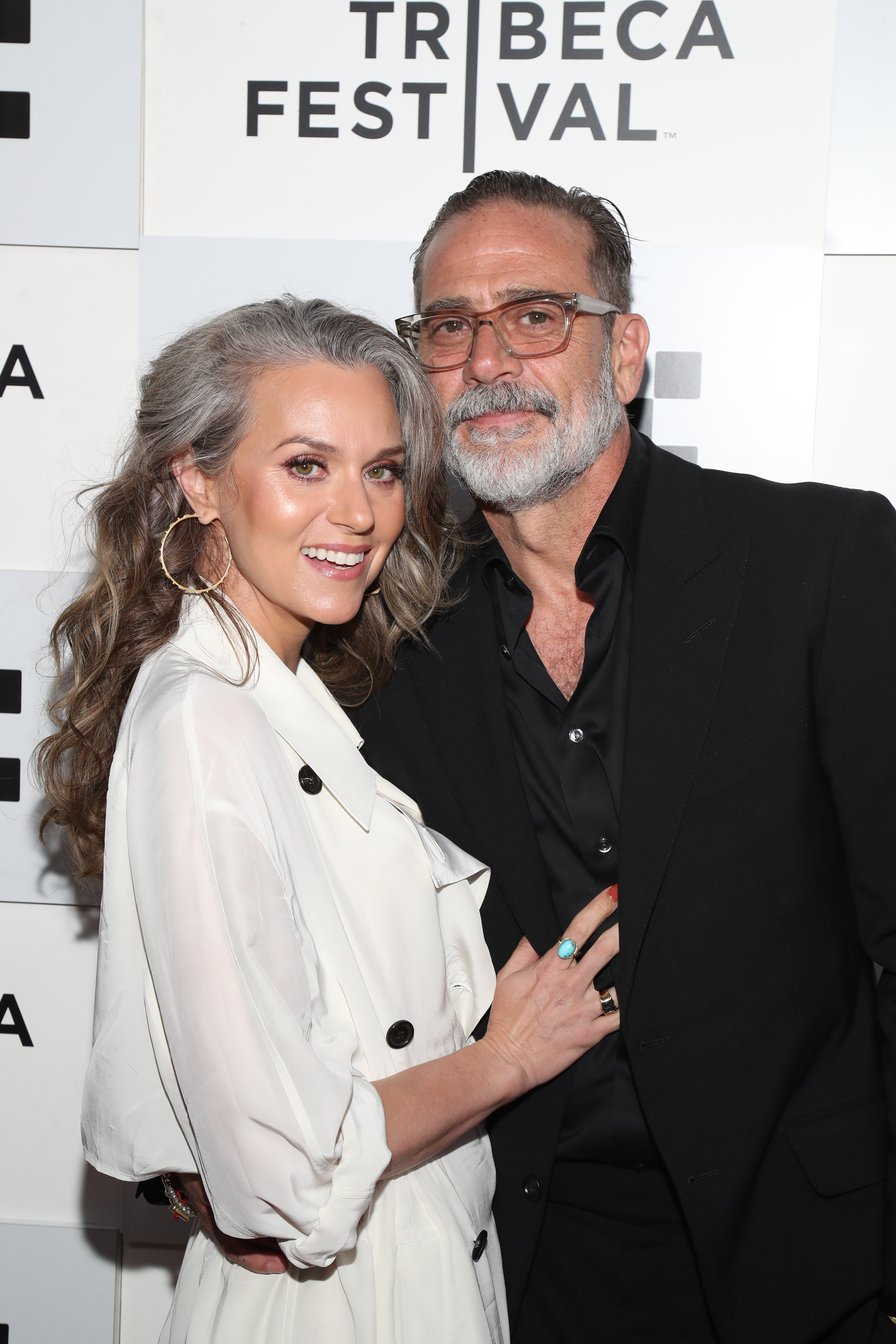 Hilarie Burton Morgan and Jeffrey Dean Morgan attend the "The Walking Dead: Dead City" premiere during the 2023 Tribeca Festival, at BMCC Tribeca PAC, on June 13, 2023, in New York City.| Source: Getty Images