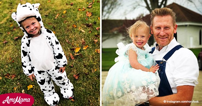Rory Feek shares the cutest photo of daughter Indy in her fluffy Halloween costume